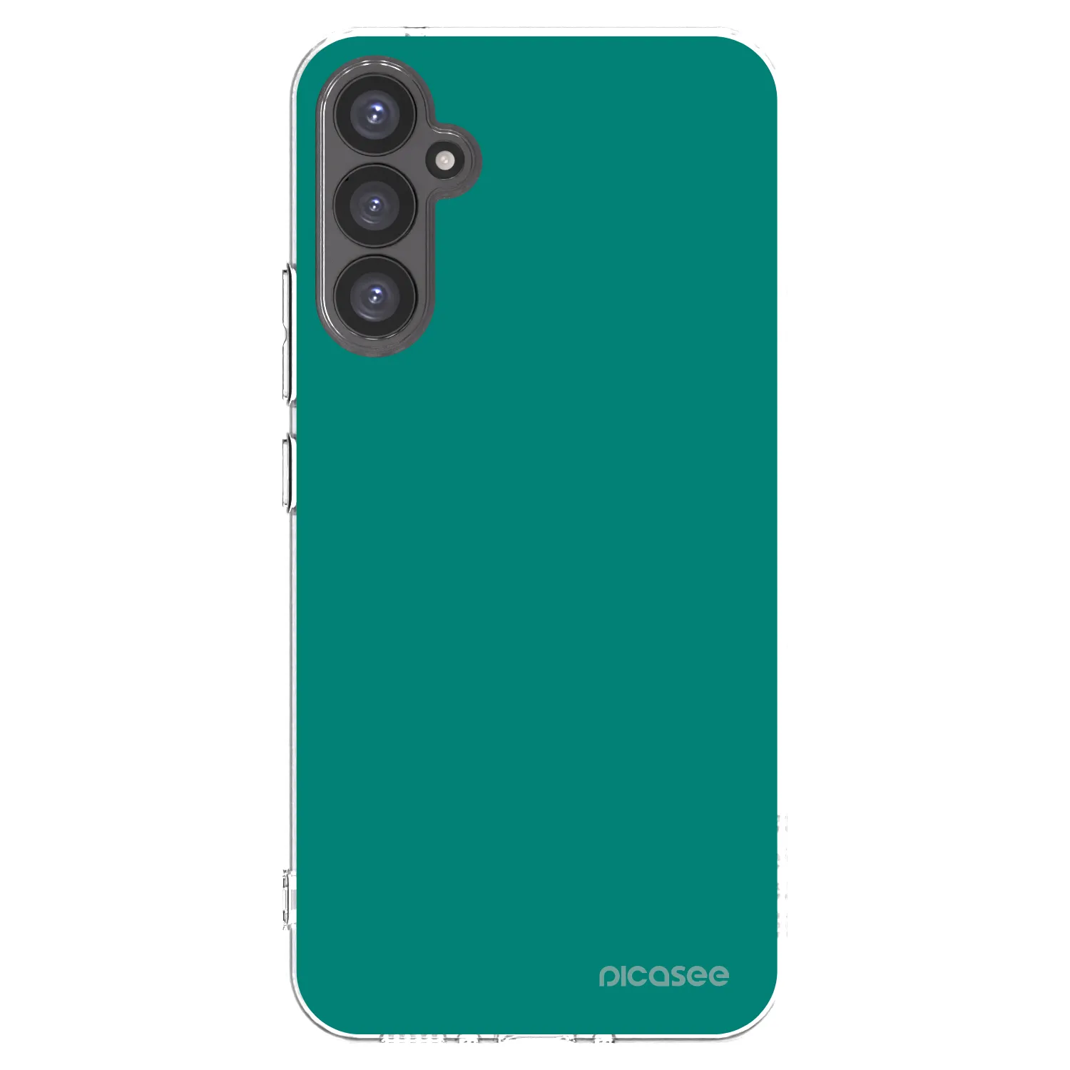 Picasee Samsung Galaxy A34 5G A346B Hülle - Transparentes Silikon - Emerald Mist