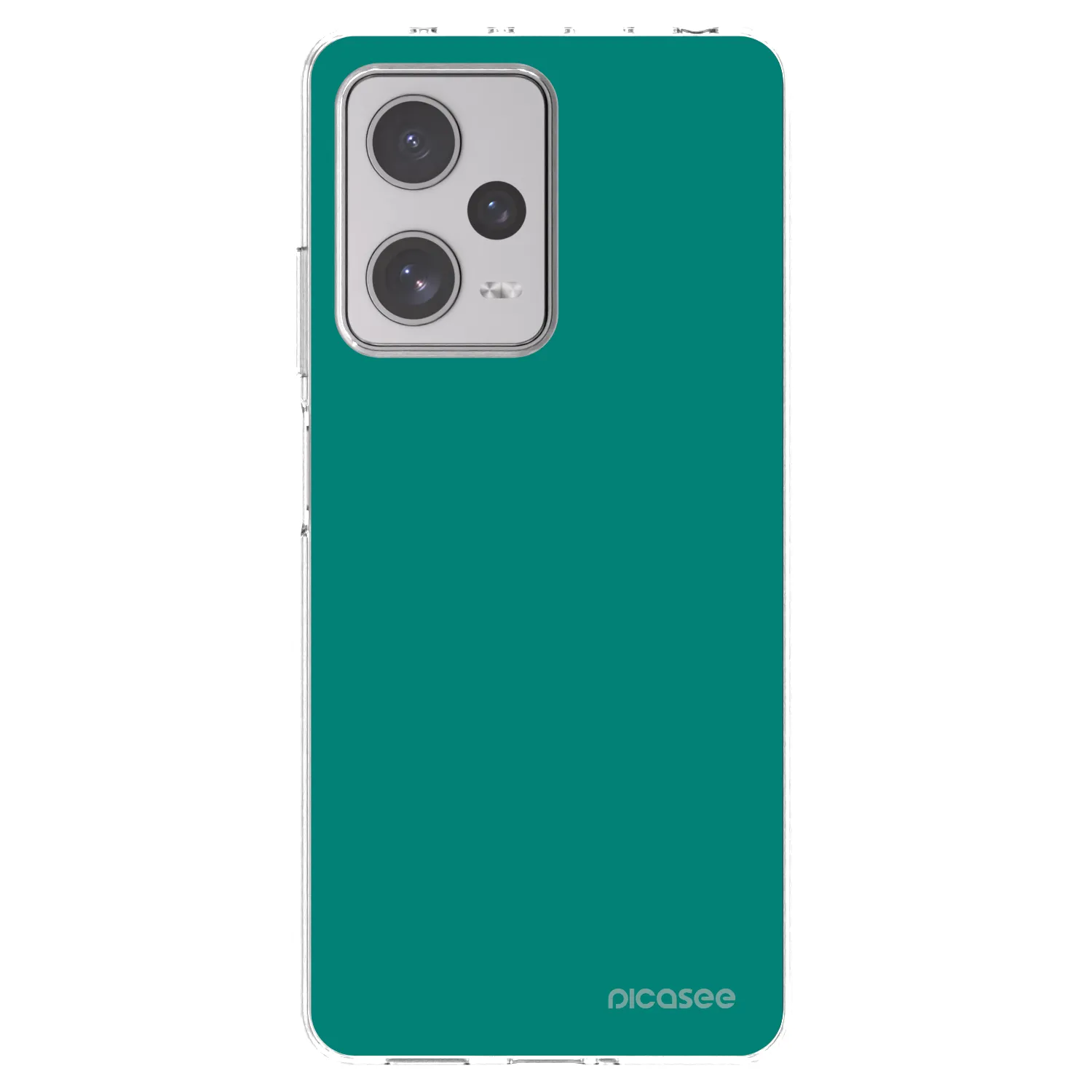 Picasee Xiaomi Redmi Note 12 Pro+ 5G Hülle - Transparentes Silikon - Emerald Mist