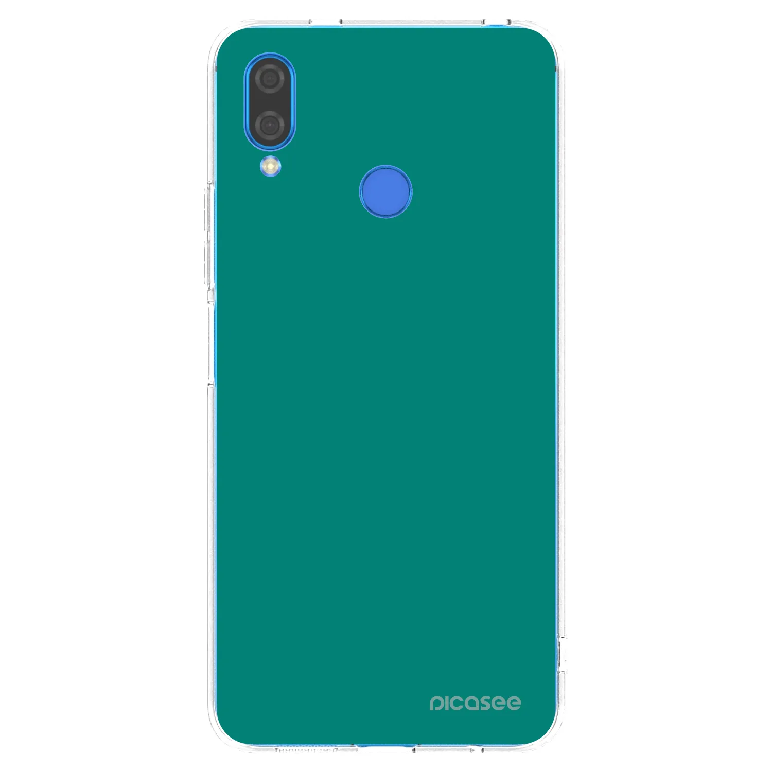 Picasee Huawei Nova 3 Hülle - Transparentes Silikon - Emerald Mist