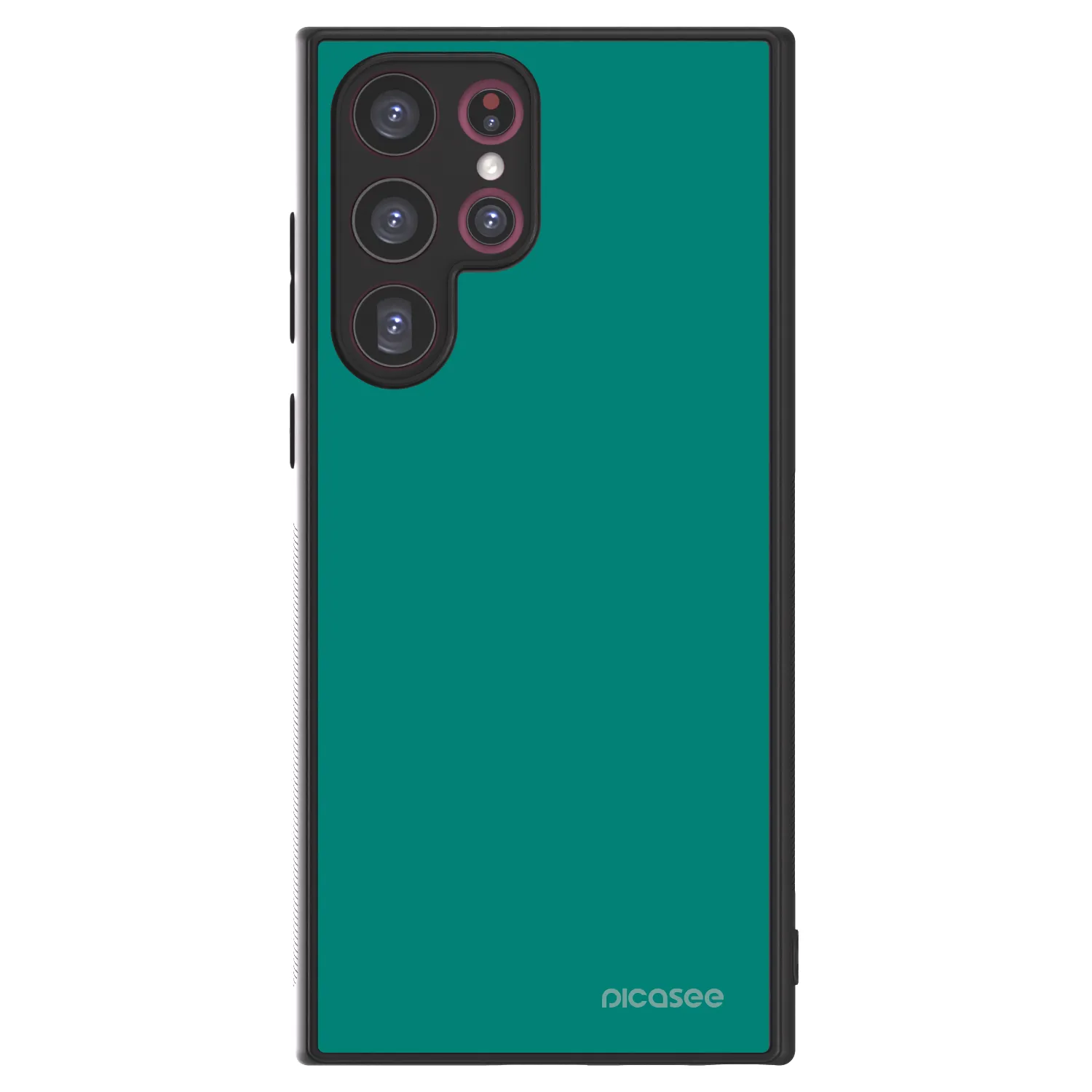 Picasee ULTIMATE CASE PowerShare für Samsung Galaxy S22 Ultra 5G - Emerald Mist