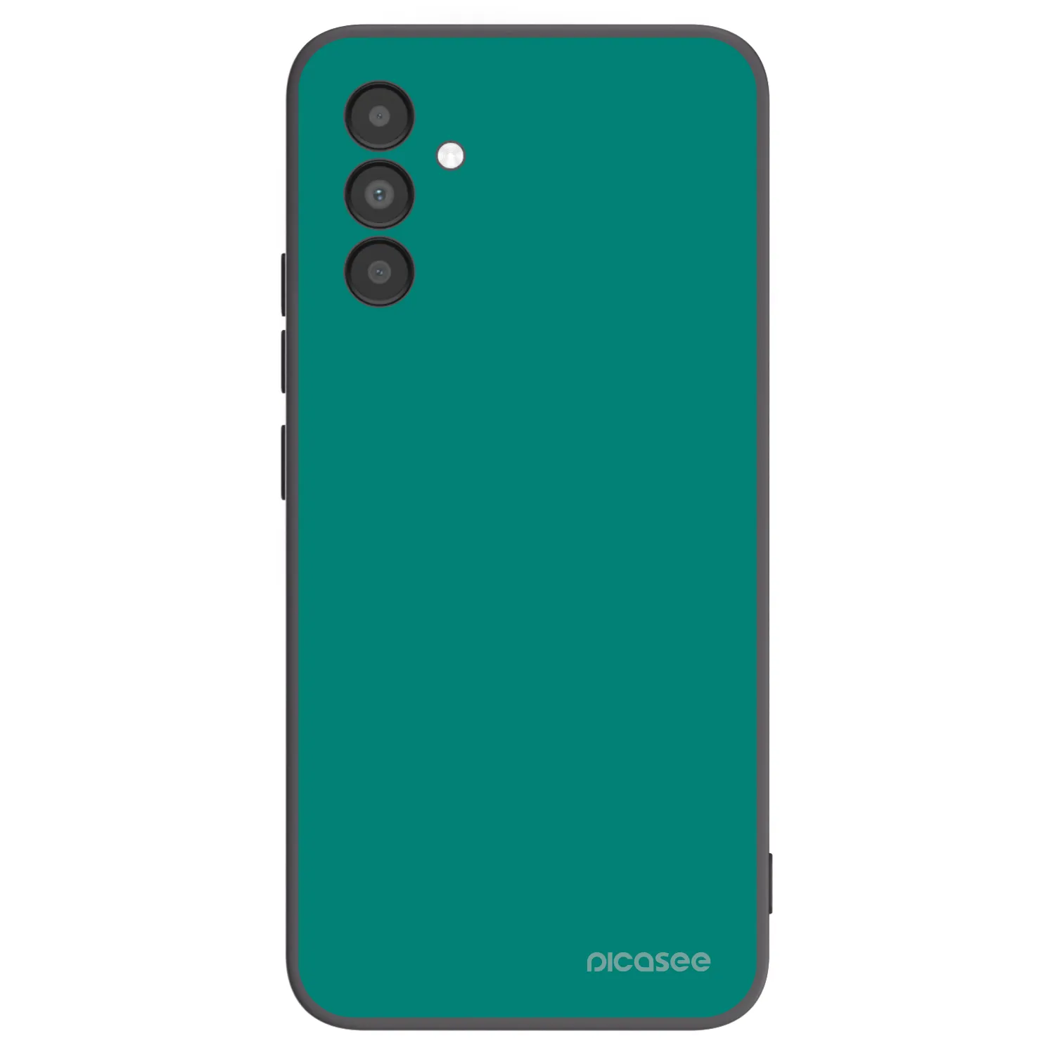 Picasee Samsung Galaxy A04s A047F Hülle - Schwarzes Silikon - Emerald Mist