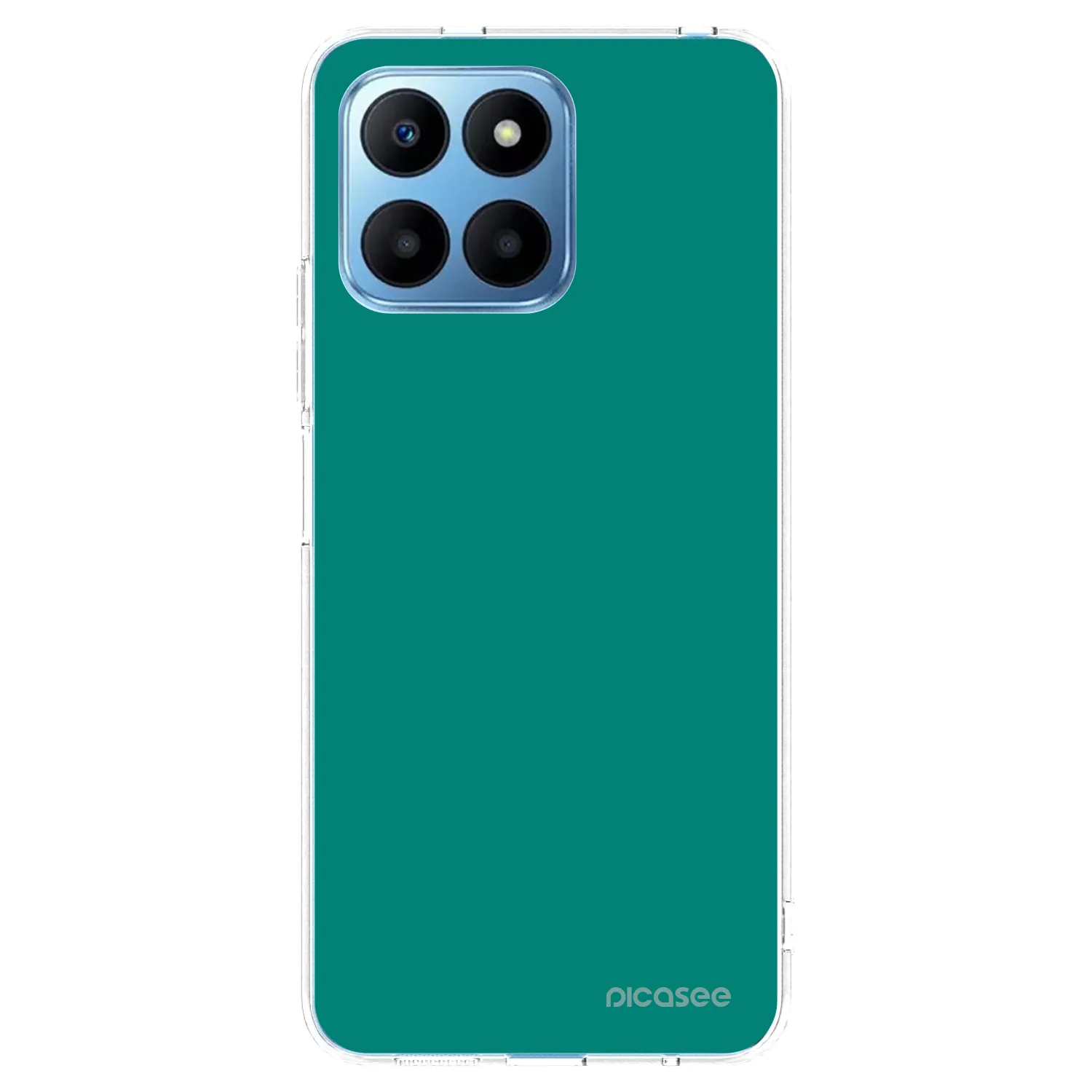 Picasee Honor 70 Lite Hülle - Transparentes Silikon - Emerald Mist