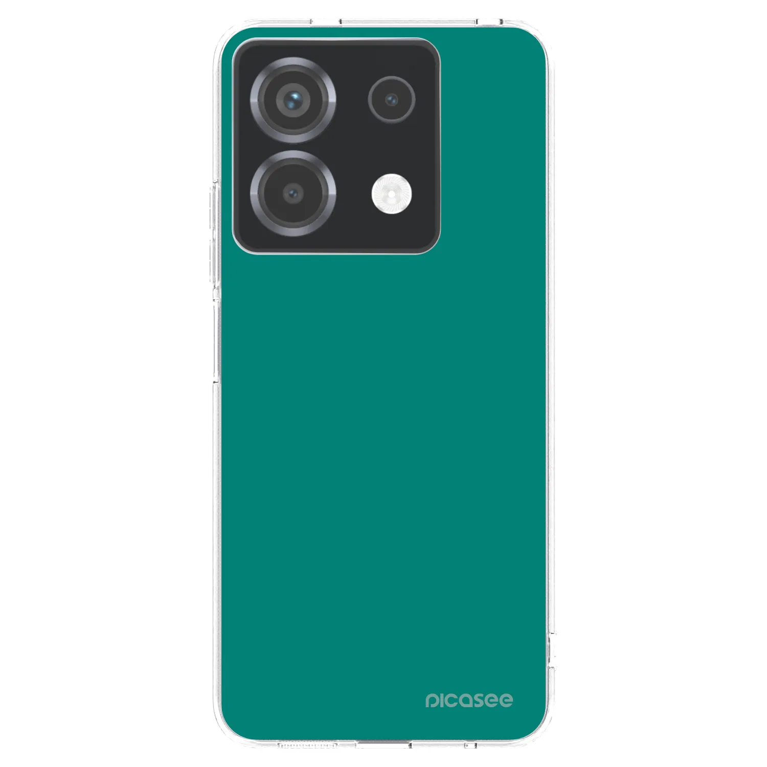 Picasee Xiaomi Poco X6 Hülle - Transparentes Silikon - Emerald Mist