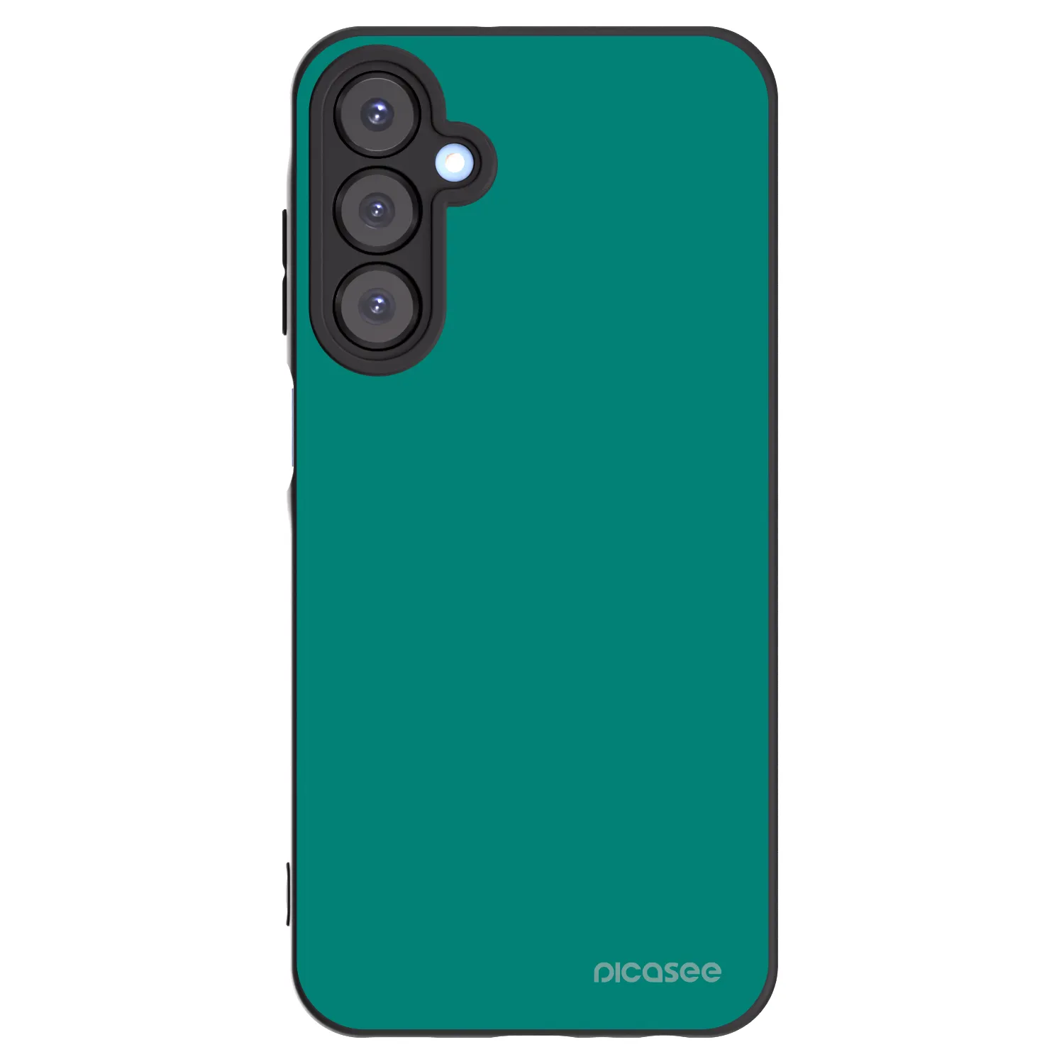 Picasee Samsung Galaxy A25 A256B 5G Hülle - Schwarzes Silikon - Emerald Mist