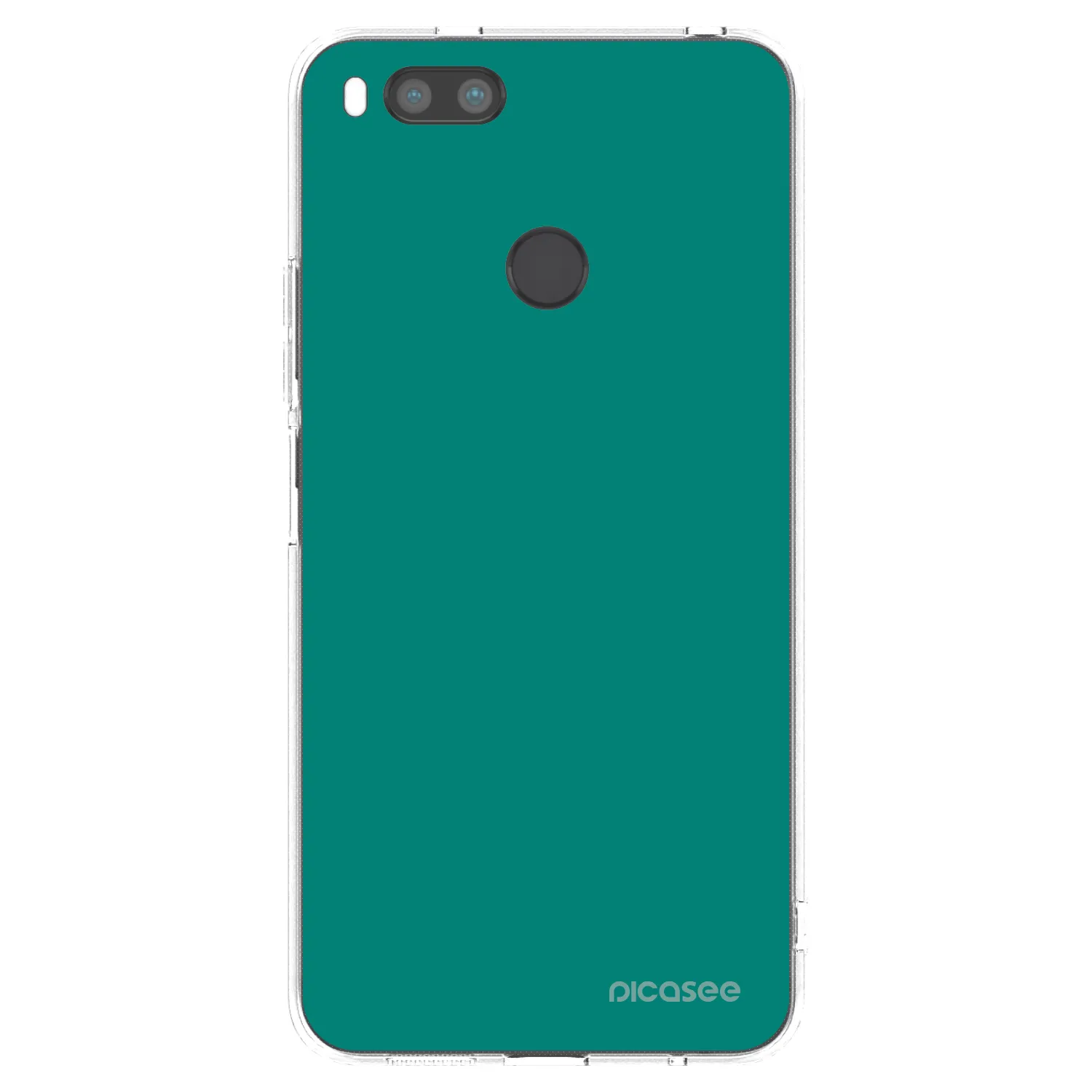 Picasee Xiaomi Redmi Note 11S 5G Hülle - Transparentes Silikon - Emerald Mist