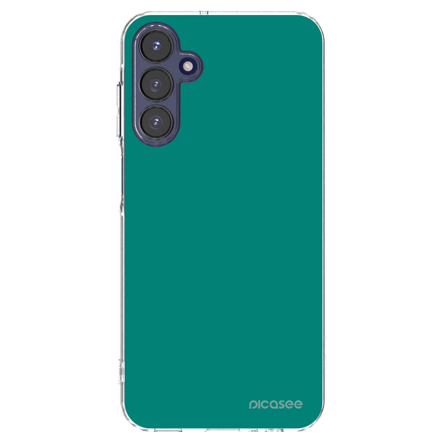 Picasee Samsung Galaxy A15 A155F 4G Hülle - Transparentes Silikon - Emerald Mist