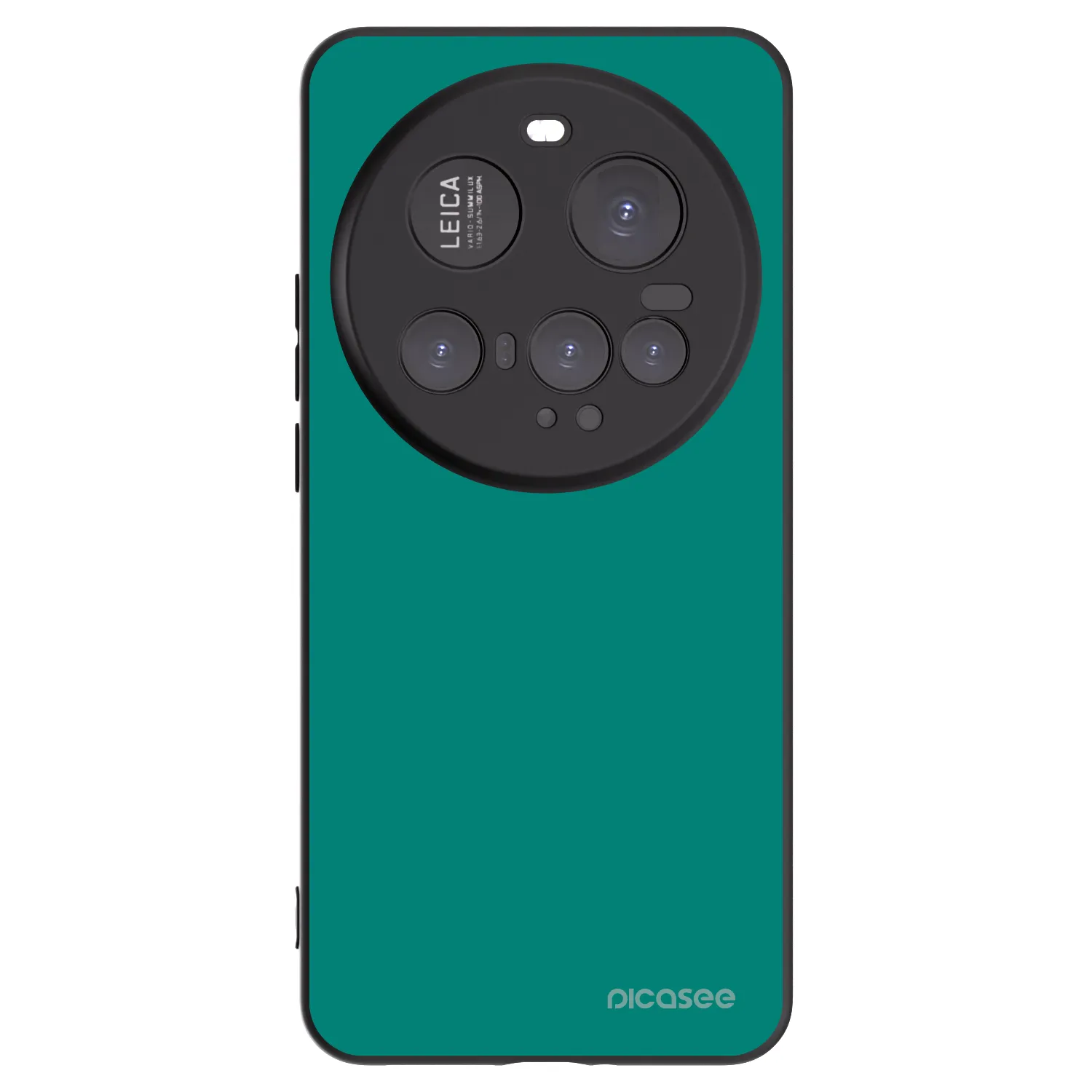 Picasee Xiaomi 15 Ultra Hülle - Schwarzes Silikon - Emerald Mist