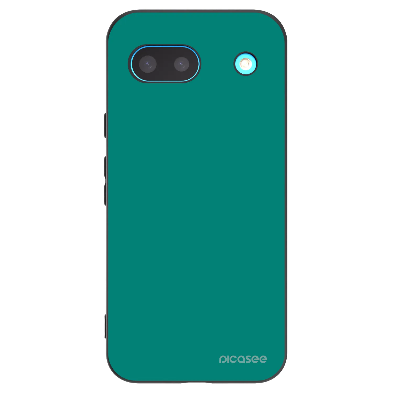Picasee Google Pixel 8 Hülle - Schwarzes Silikon - Emerald Mist