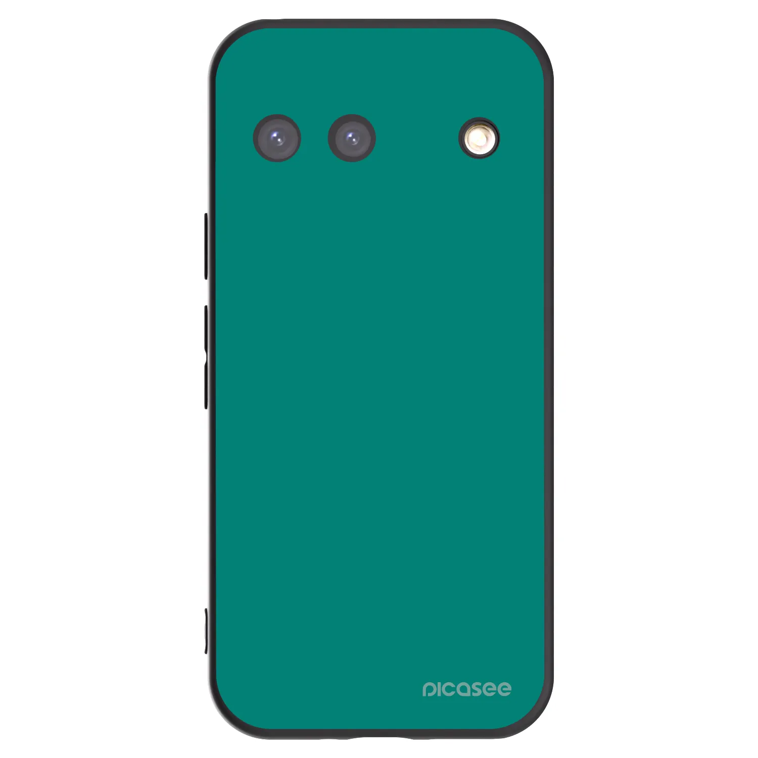 Picasee Google Pixel 9 Hülle - Schwarzes Silikon - Emerald Mist