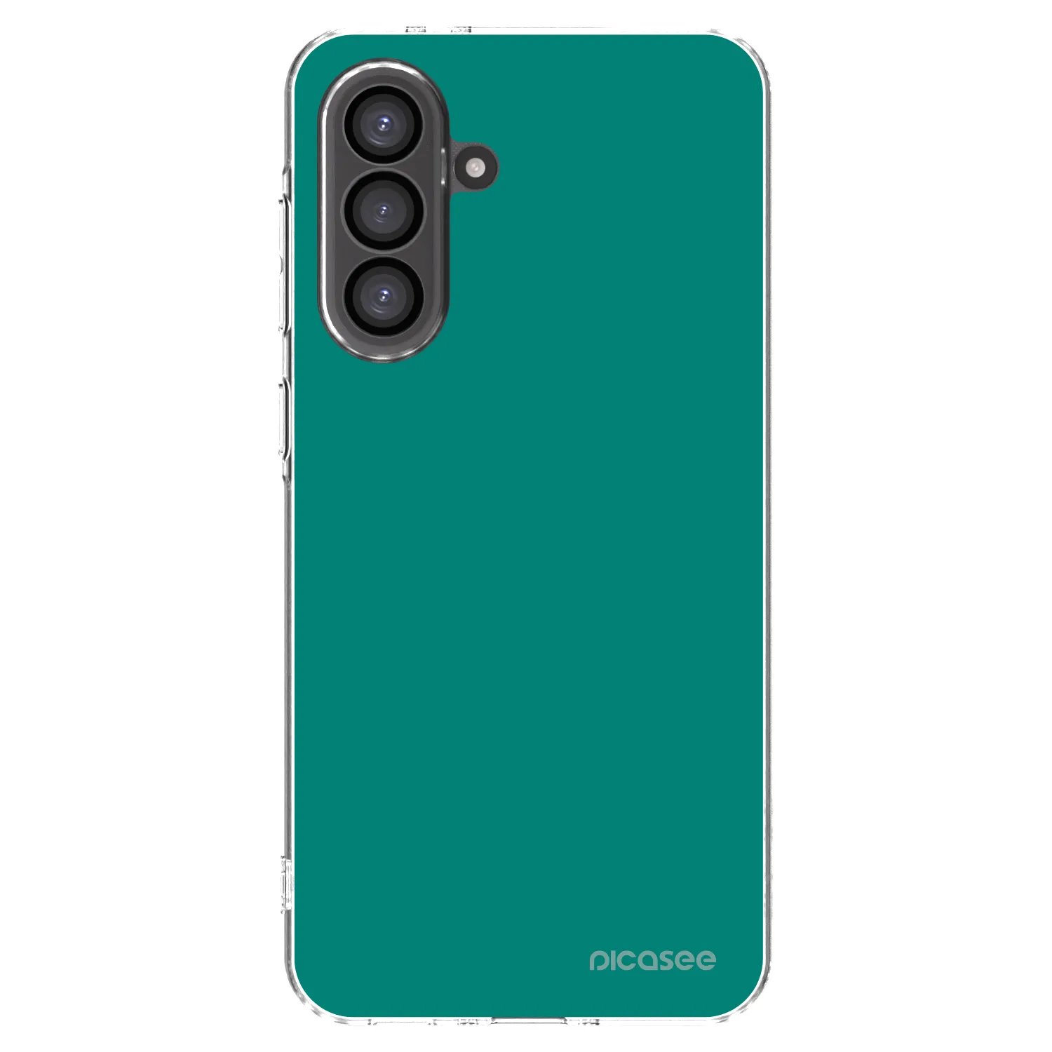 Picasee Samsung Galaxy A36 5G Hülle - Transparentes Silikon - Emerald Mist