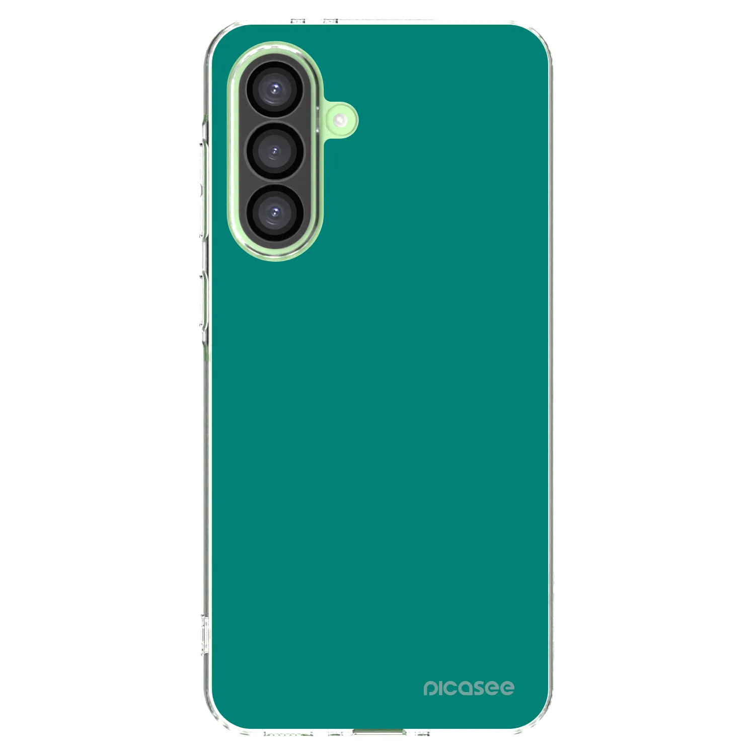Picasee Samsung Galaxy A26 5G A266B Hülle - Transparentes Silikon - Emerald Mist