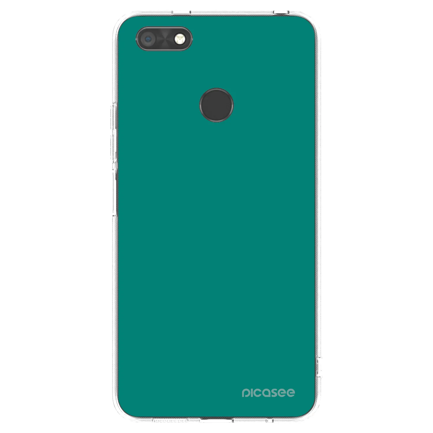 Picasee Huawei P9 Lite Mini Hülle - Transparentes Silikon - Emerald Mist