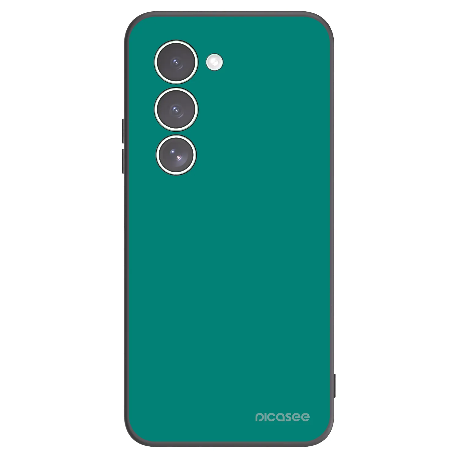 Picasee Xiaomi Redmi 15 5G Hülle - Schwarzes Silikon - Emerald Mist