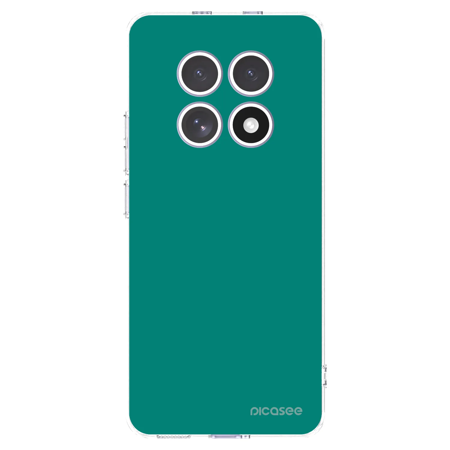 Picasee Xiaomi Redmi Note 15 Hülle - Transparentes Silikon - Emerald Mist