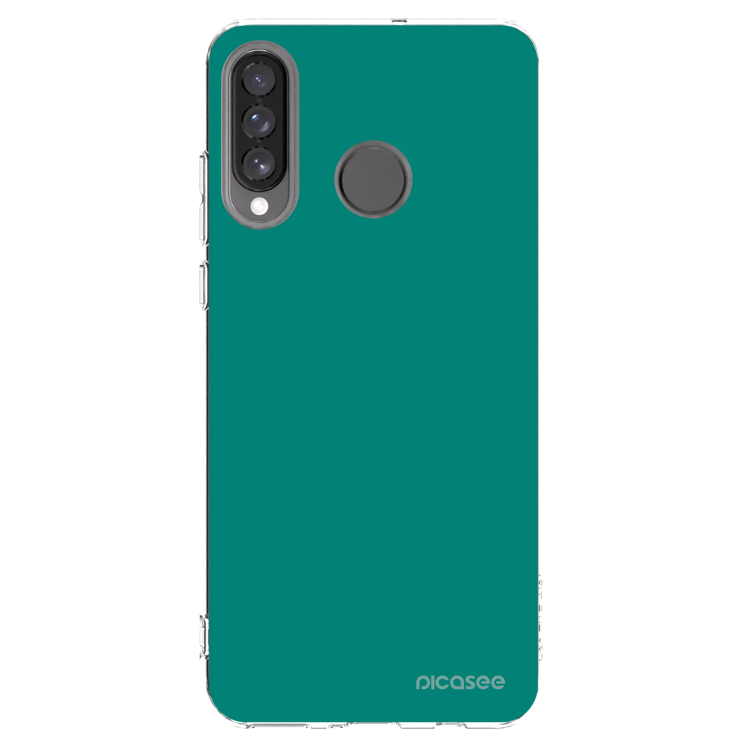 Picasee Huawei P30 Lite Hülle - Transparentes Silikon - Emerald Mist