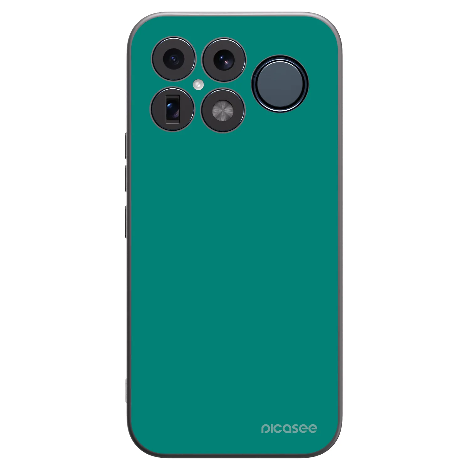 Picasee Xiaomi Poco F8 Ultra Hülle - Schwarzes Silikon - Emerald Mist