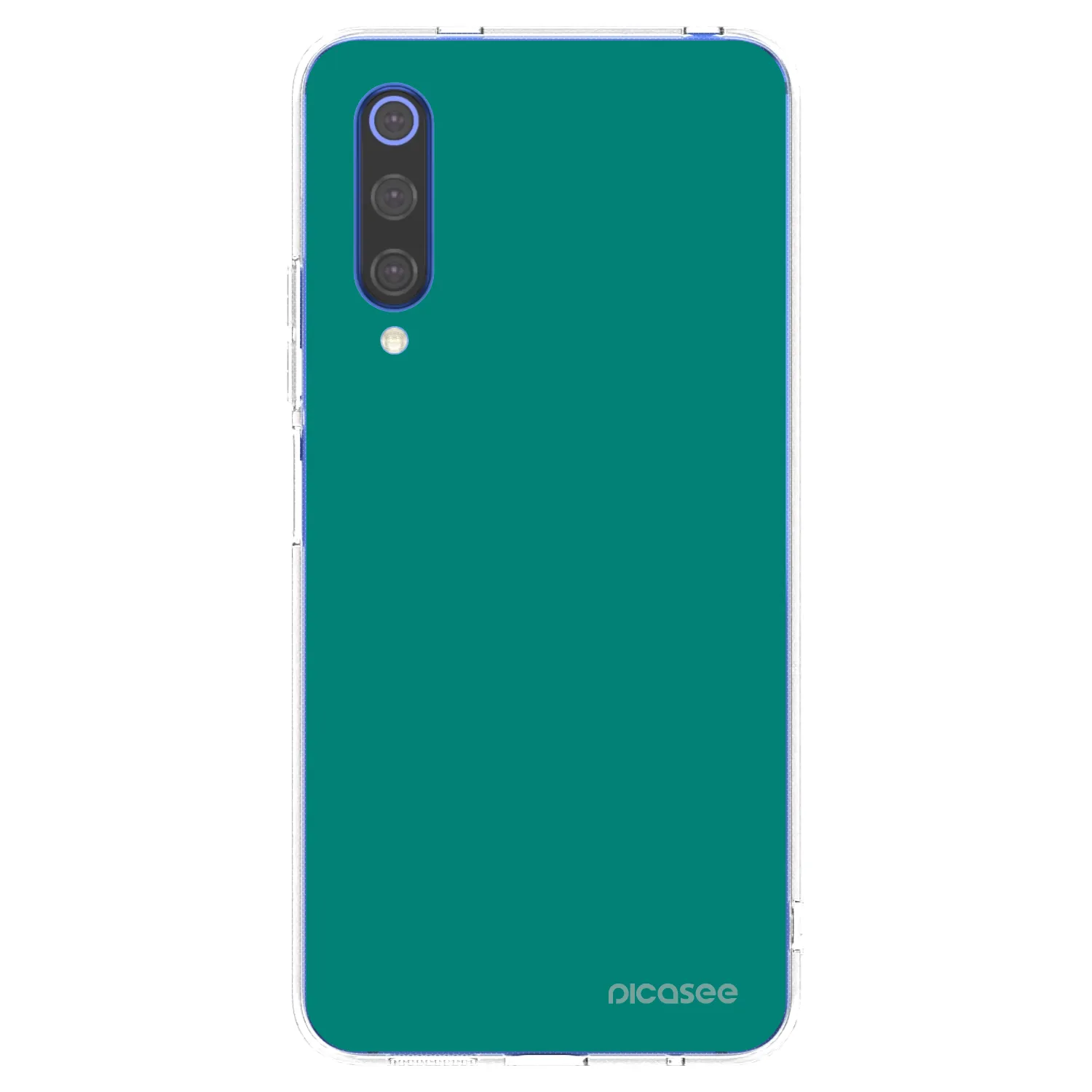 Picasee Xiaomi Mi 9 SE Hülle - Transparentes Silikon - Emerald Mist
