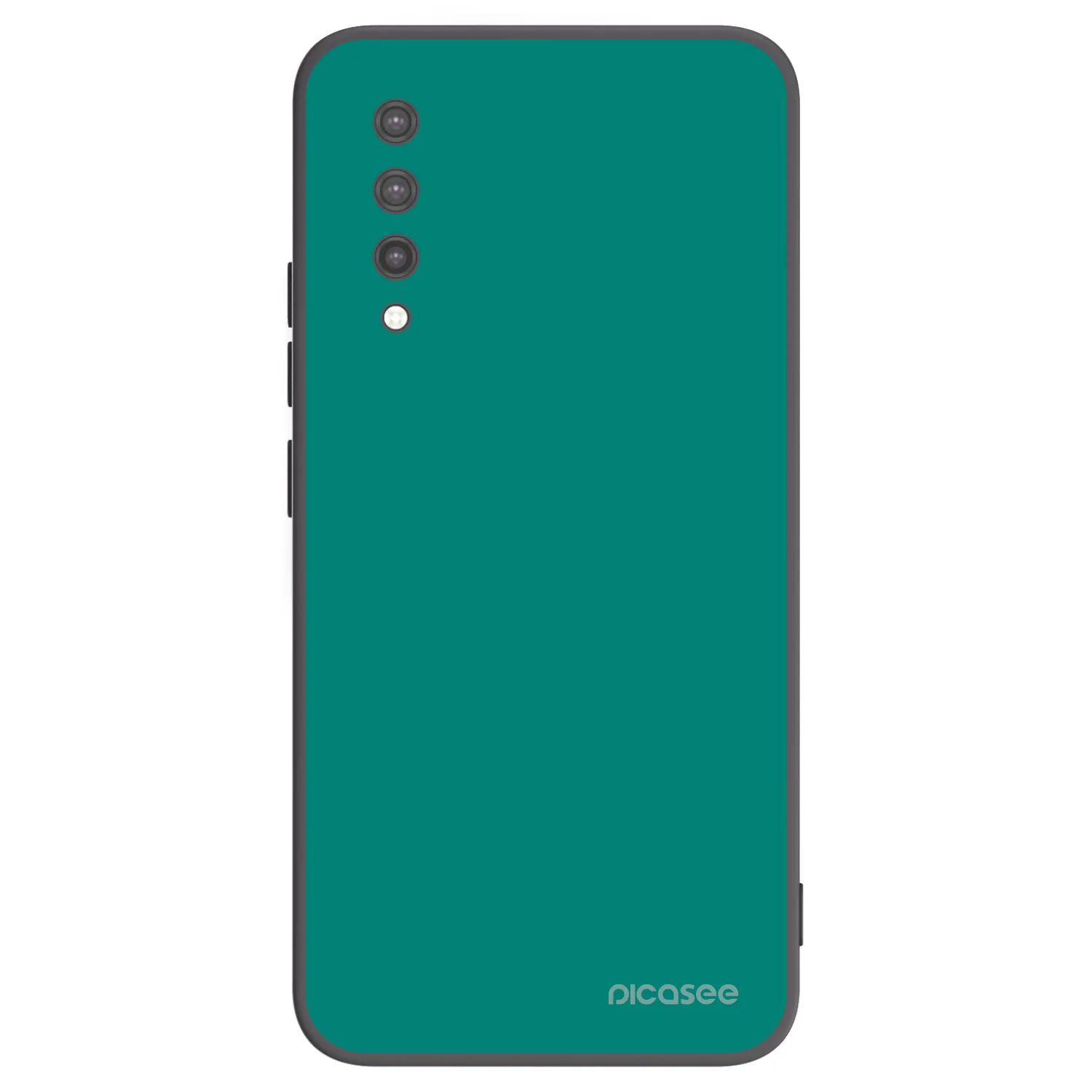 Picasee Xiaomi Mi 9 Lite Hülle - Schwarzes Silikon - Emerald Mist