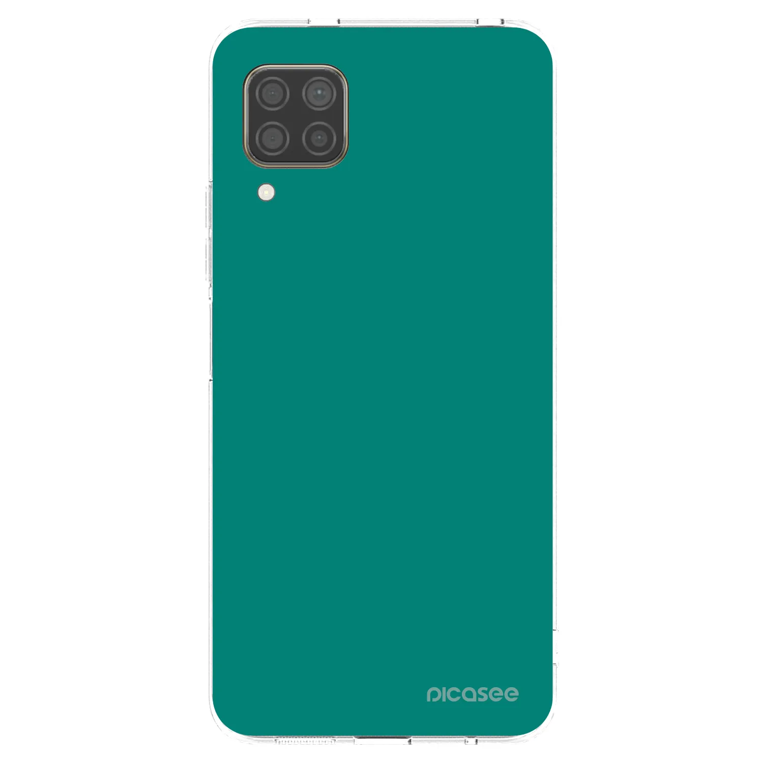 Picasee Huawei P40 Lite Hülle - Transparentes Silikon - Emerald Mist