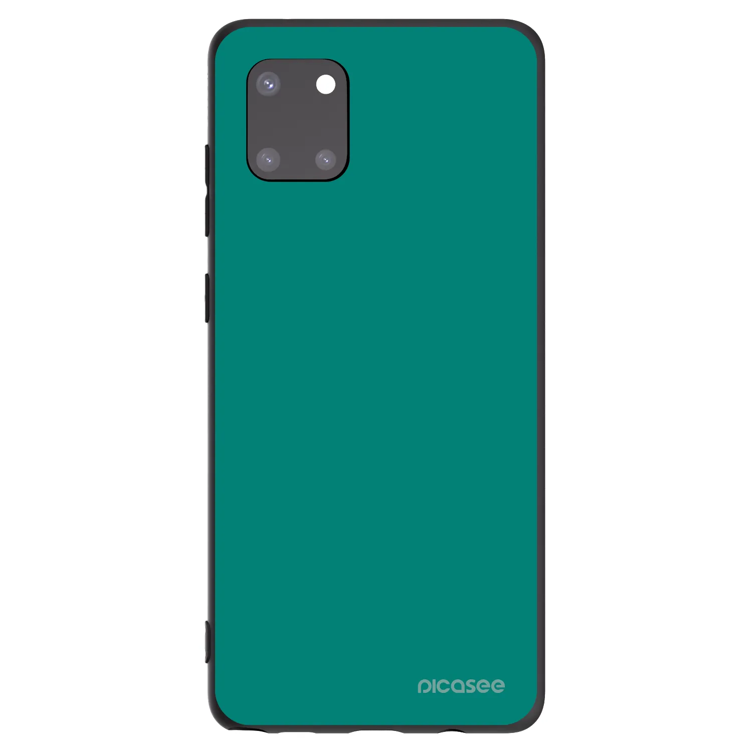Picasee Samsung Galaxy Note 10 Lite N770F Hülle - Schwarzes Silikon - Emerald Mist