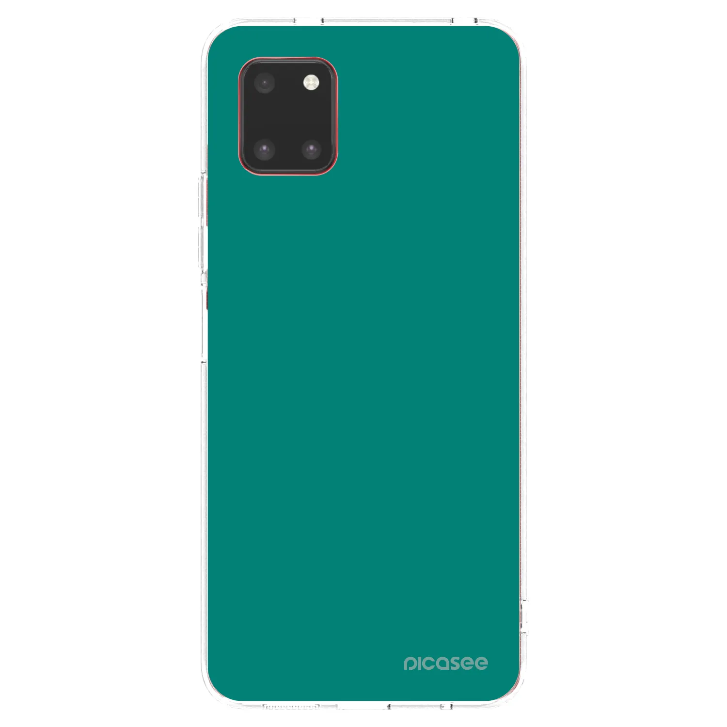 Picasee Samsung Galaxy Note 10 Lite N770F Hülle - Transparentes Silikon - Emerald Mist