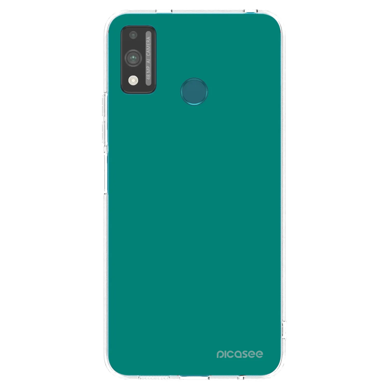 Picasee Honor 9X Lite Hülle - Transparentes Silikon - Emerald Mist