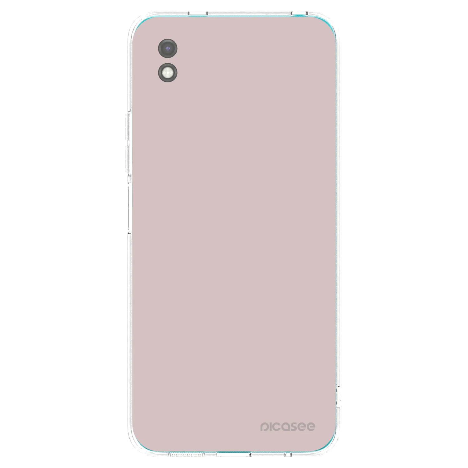 Picasee Xiaomi Redmi 9A Hülle - Schwarzes Silikon - Fantasy Fade