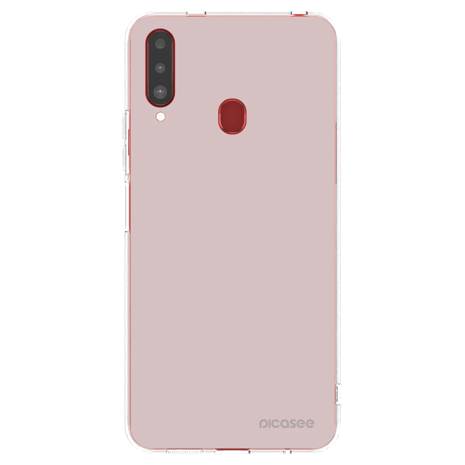 Picasee Samsung Galaxy A20s Hülle - Transparentes Silikon - Fantasy Fade