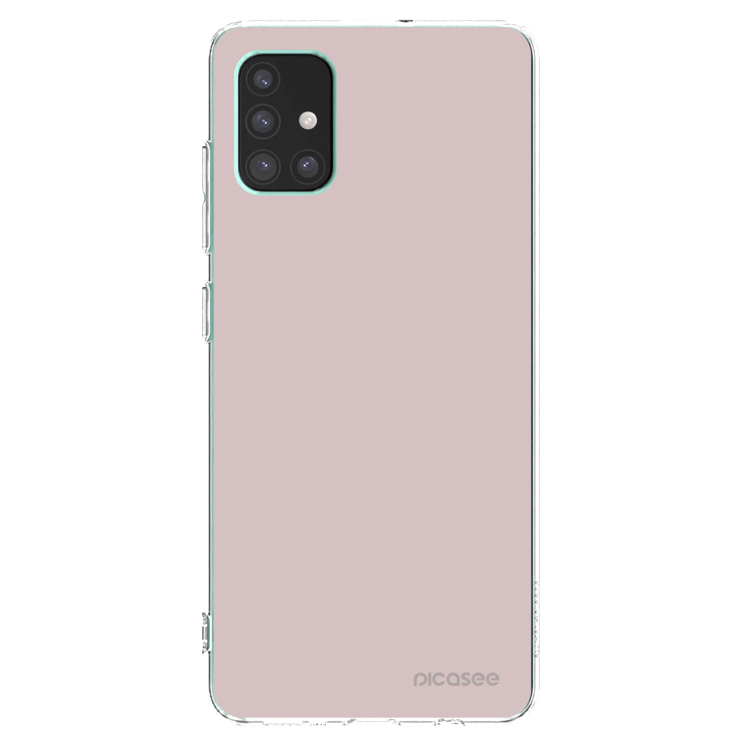 Picasee Samsung Galaxy M51 M515F Hülle - Transparentes Silikon - Fantasy Fade