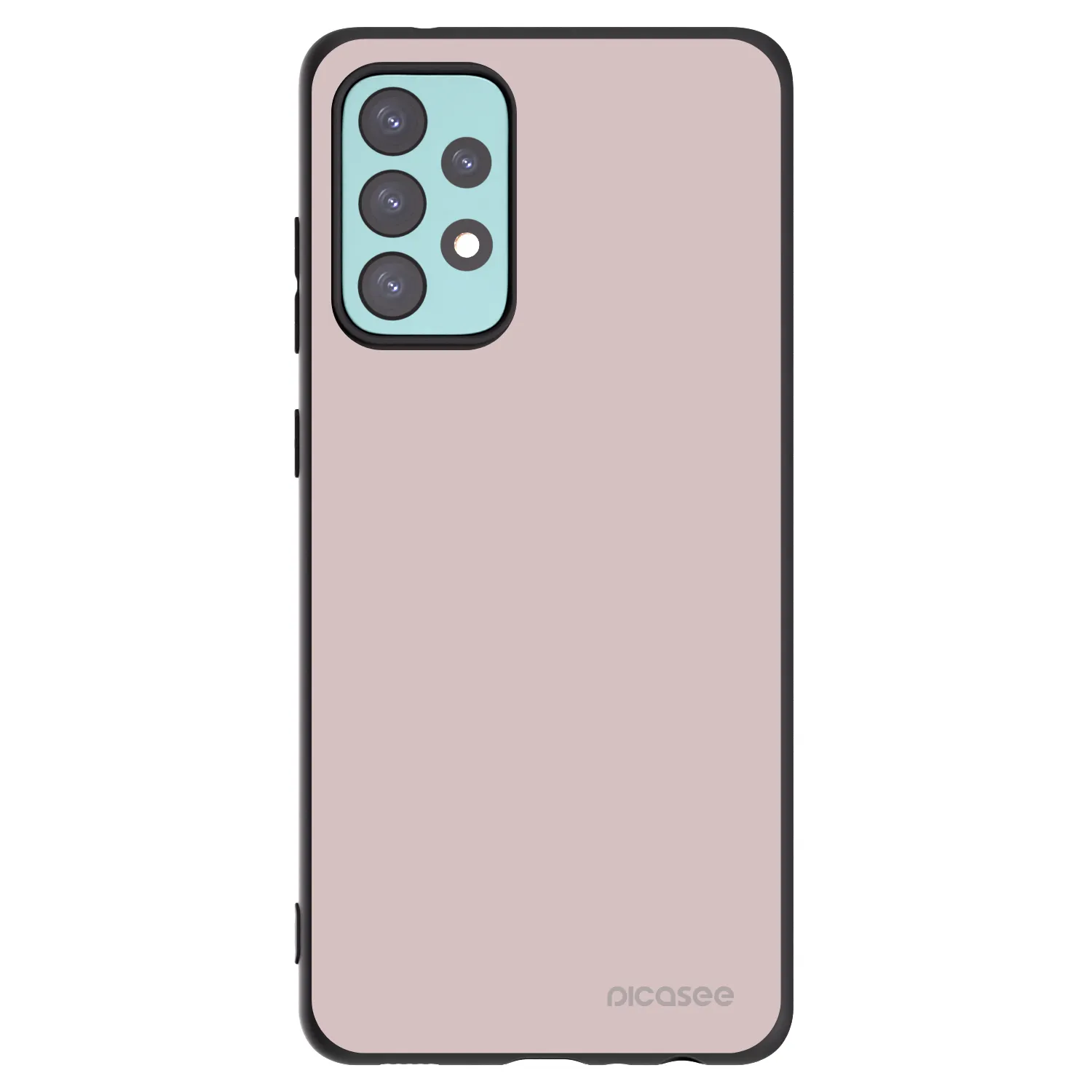 Picasee Samsung Galaxy A72 A725F Hülle - Schwarzes Silikon - Fantasy Fade