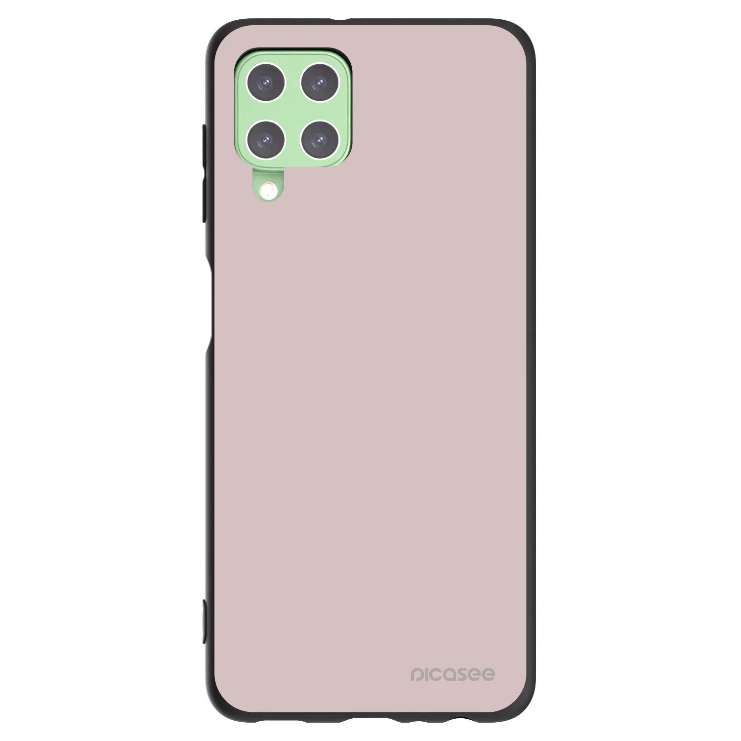 Picasee Samsung Galaxy A22 A225F 4G Hülle - Schwarzes Silikon - Fantasy Fade