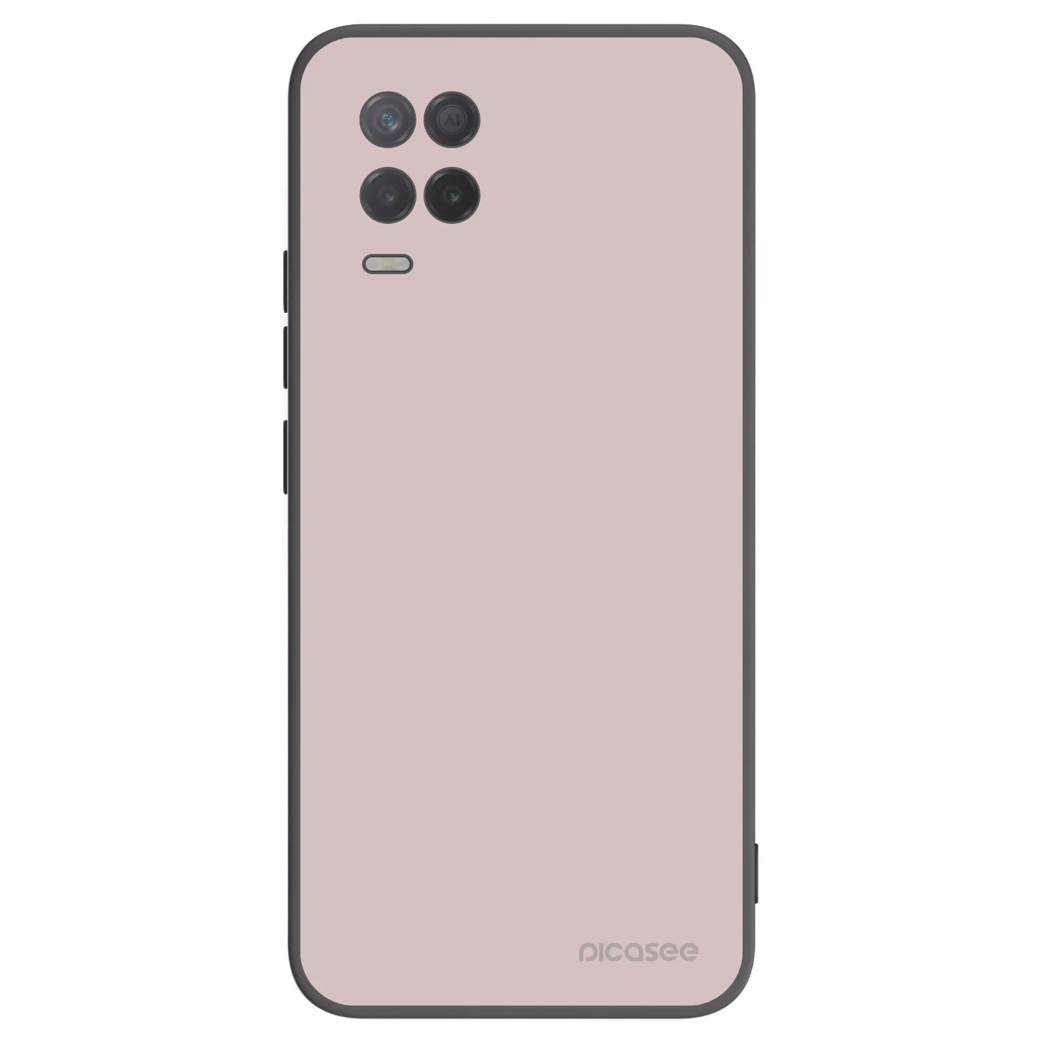 Picasee Realme 8 5G Hülle - Schwarzes Silikon - Fantasy Fade