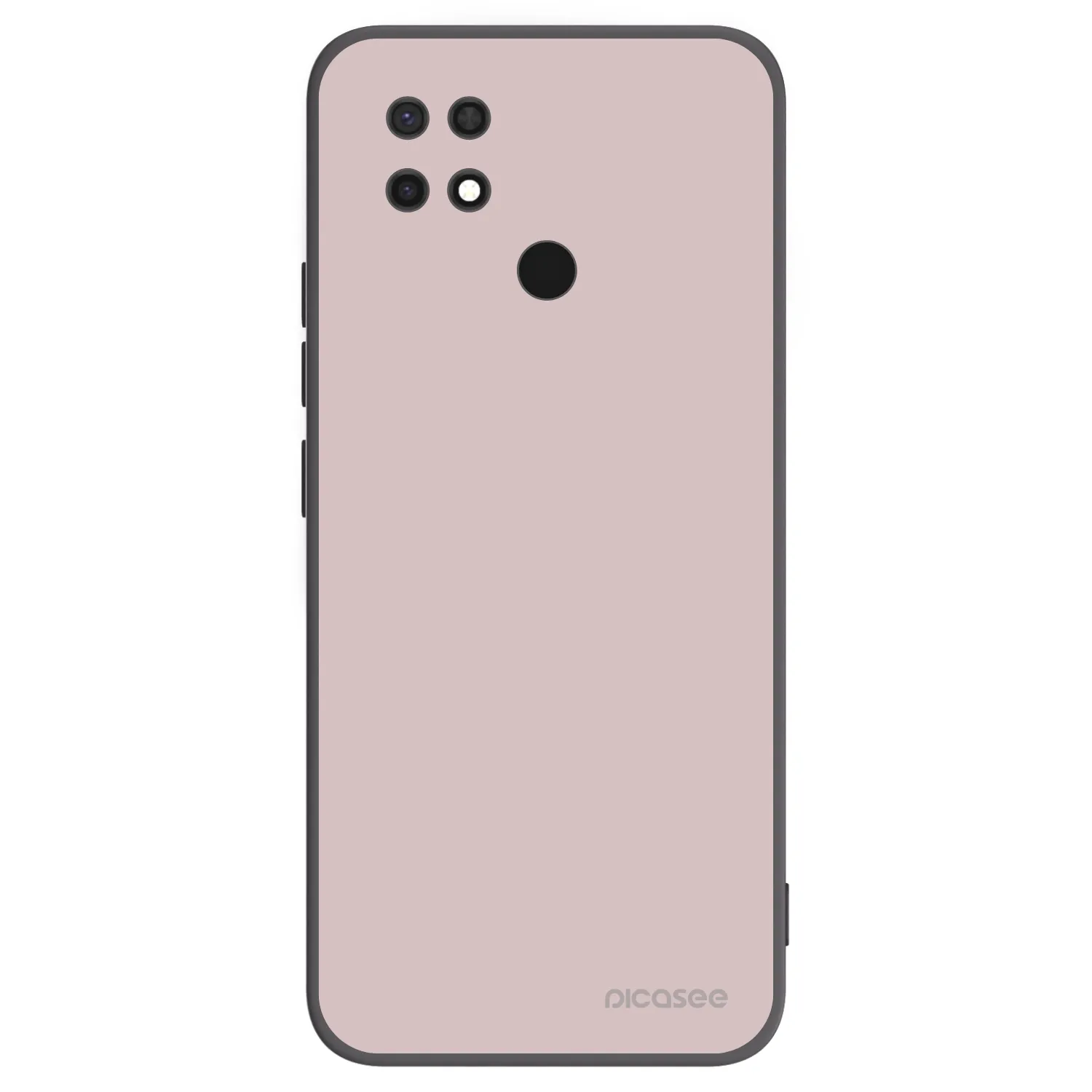 Picasee Xiaomi Redmi 10C Hülle - Schwarzes Silikon - Fantasy Fade