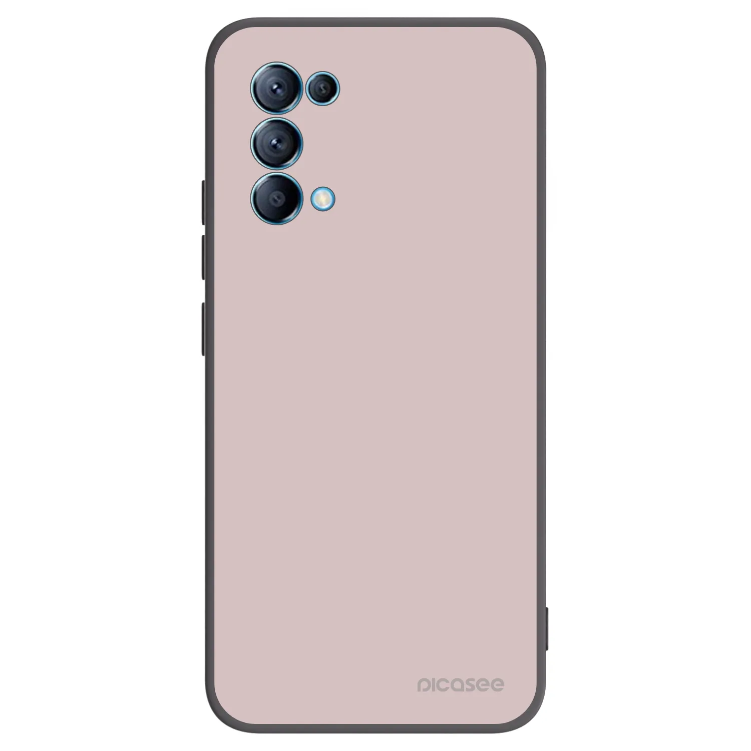 Picasee OPPO Reno 5 5G Hülle - Schwarzes Silikon - Fantasy Fade