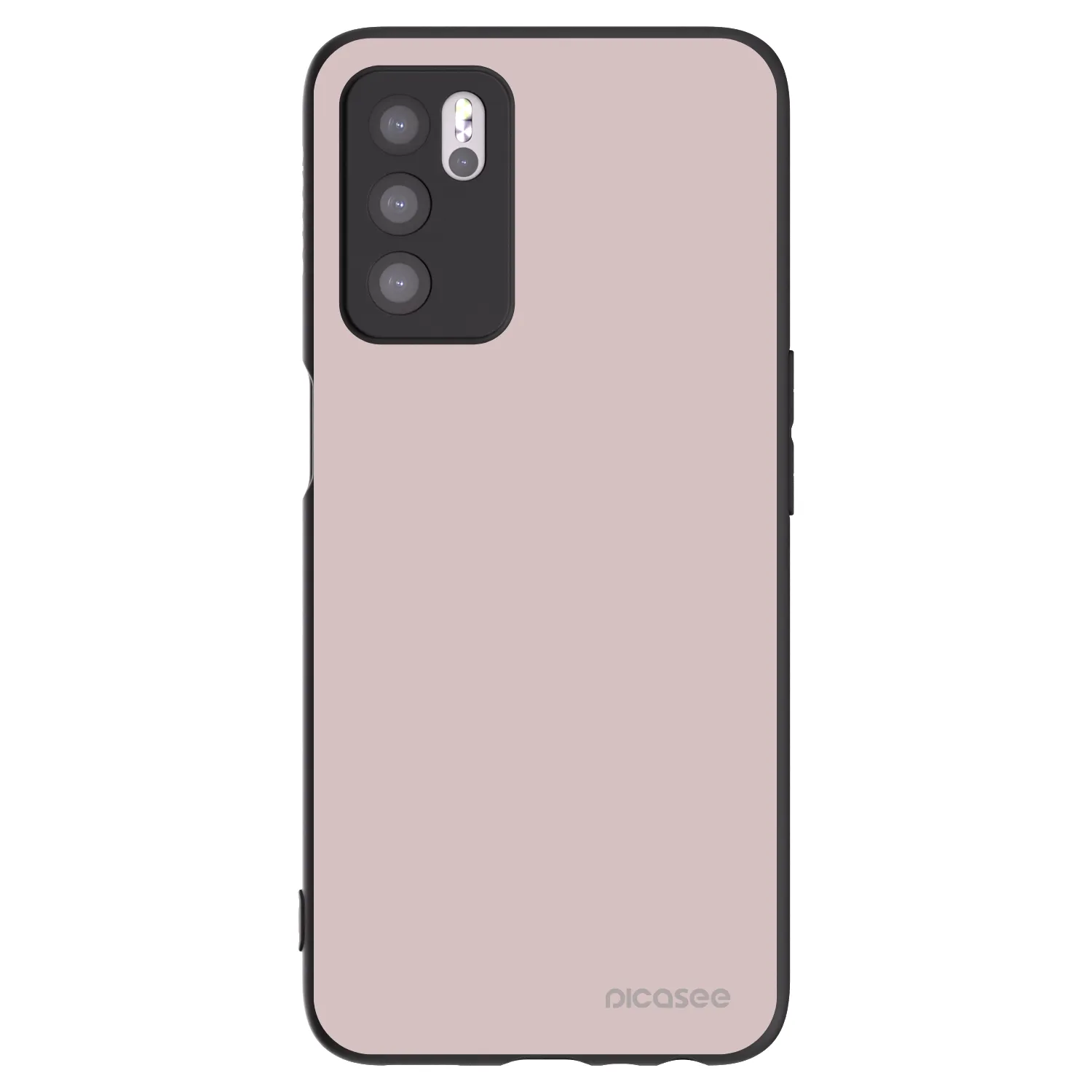 Picasee OPPO A16s Hülle - Schwarzes Silikon - Fantasy Fade