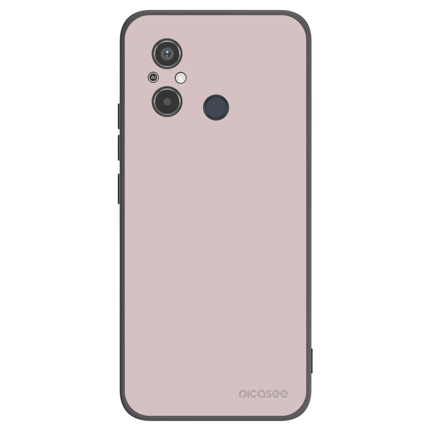 Picasee Xiaomi Redmi 12C Hülle - Schwarzes Silikon - Fantasy Fade