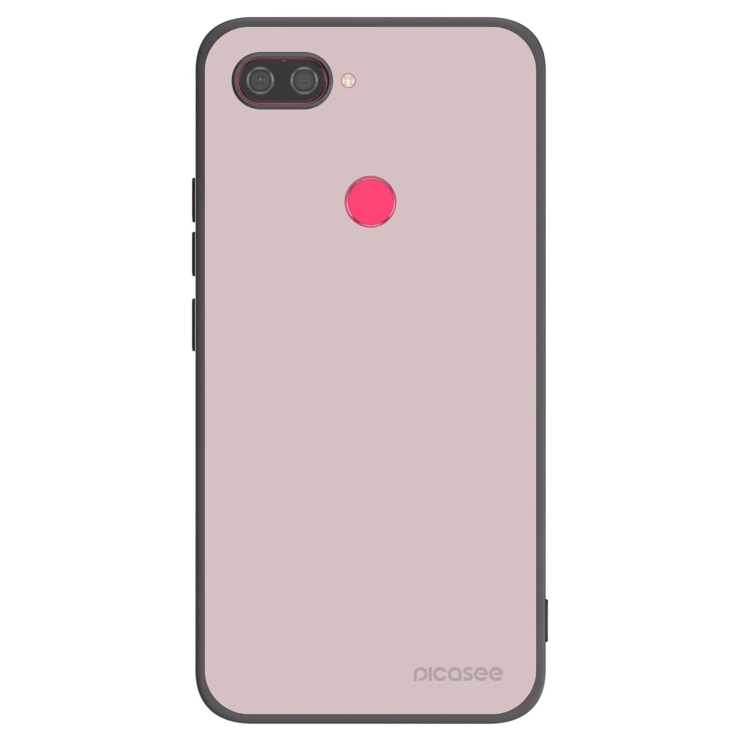 Picasee Xiaomi Mi 8 Lite Hülle - Schwarzes Silikon - Fantasy Fade