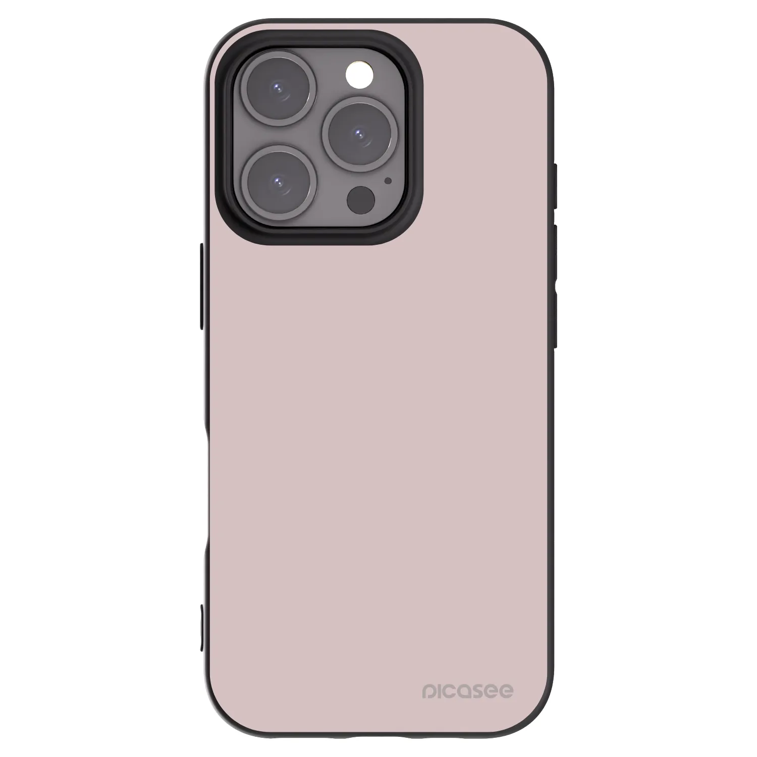 Picasee Apple iPhone 16 Pro Hülle - Schwarzes Silikon - Fantasy Fade