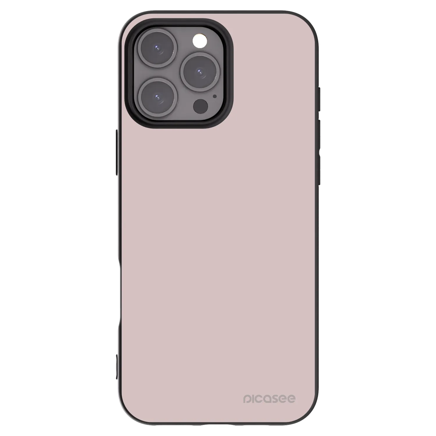 Picasee Apple iPhone 16 Pro Max Hülle - Schwarzes Silikon - Fantasy Fade