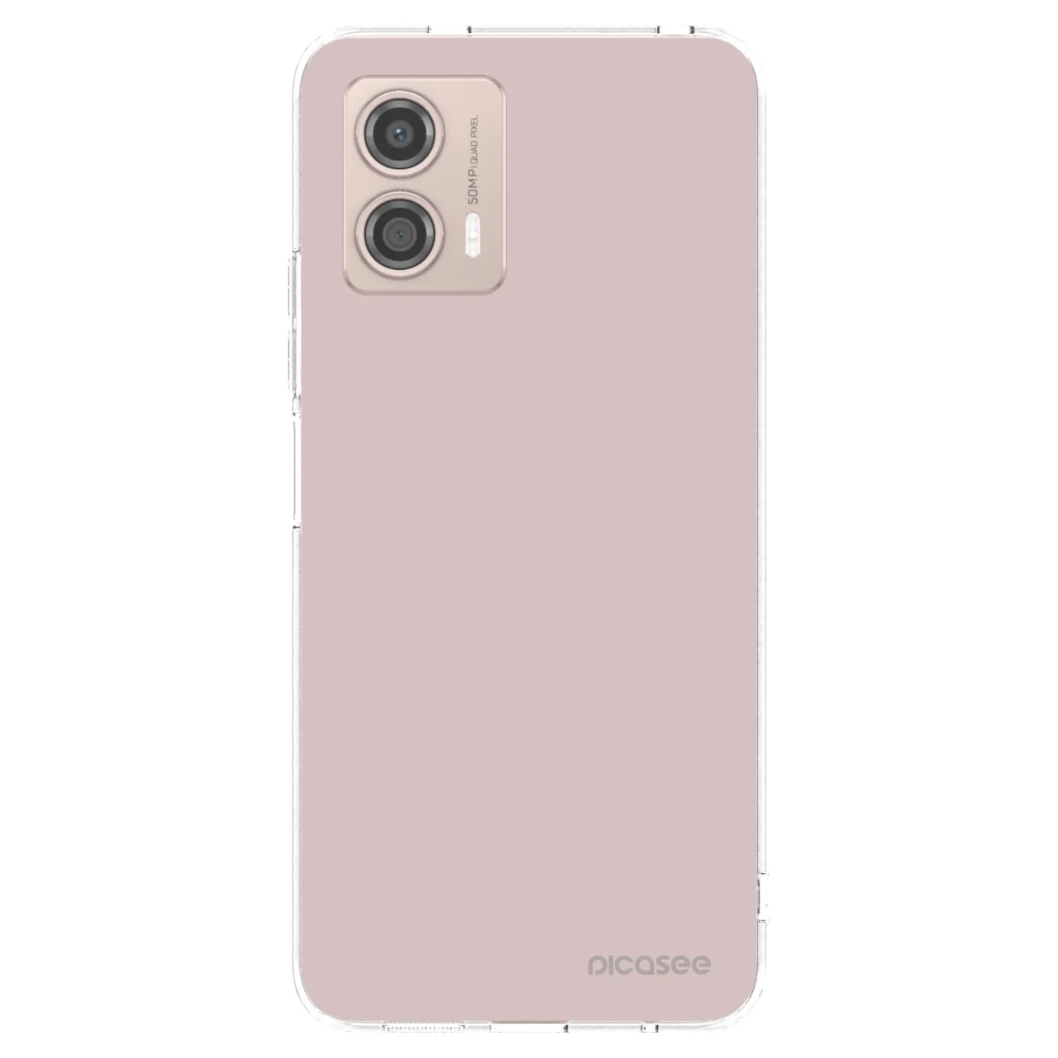 Picasee Motorola Moto G53 5G Hülle - Transparentes Silikon - Fantasy Fade