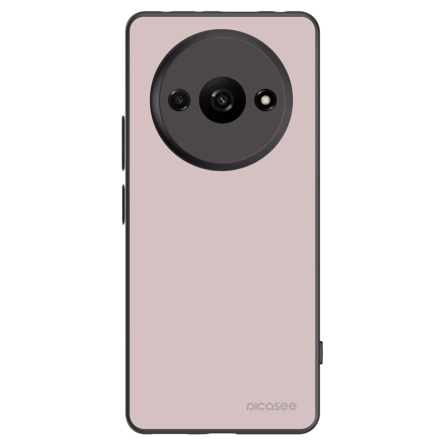 Picasee Xiaomi Redmi A3 Hülle - Schwarzes Silikon - Fantasy Fade