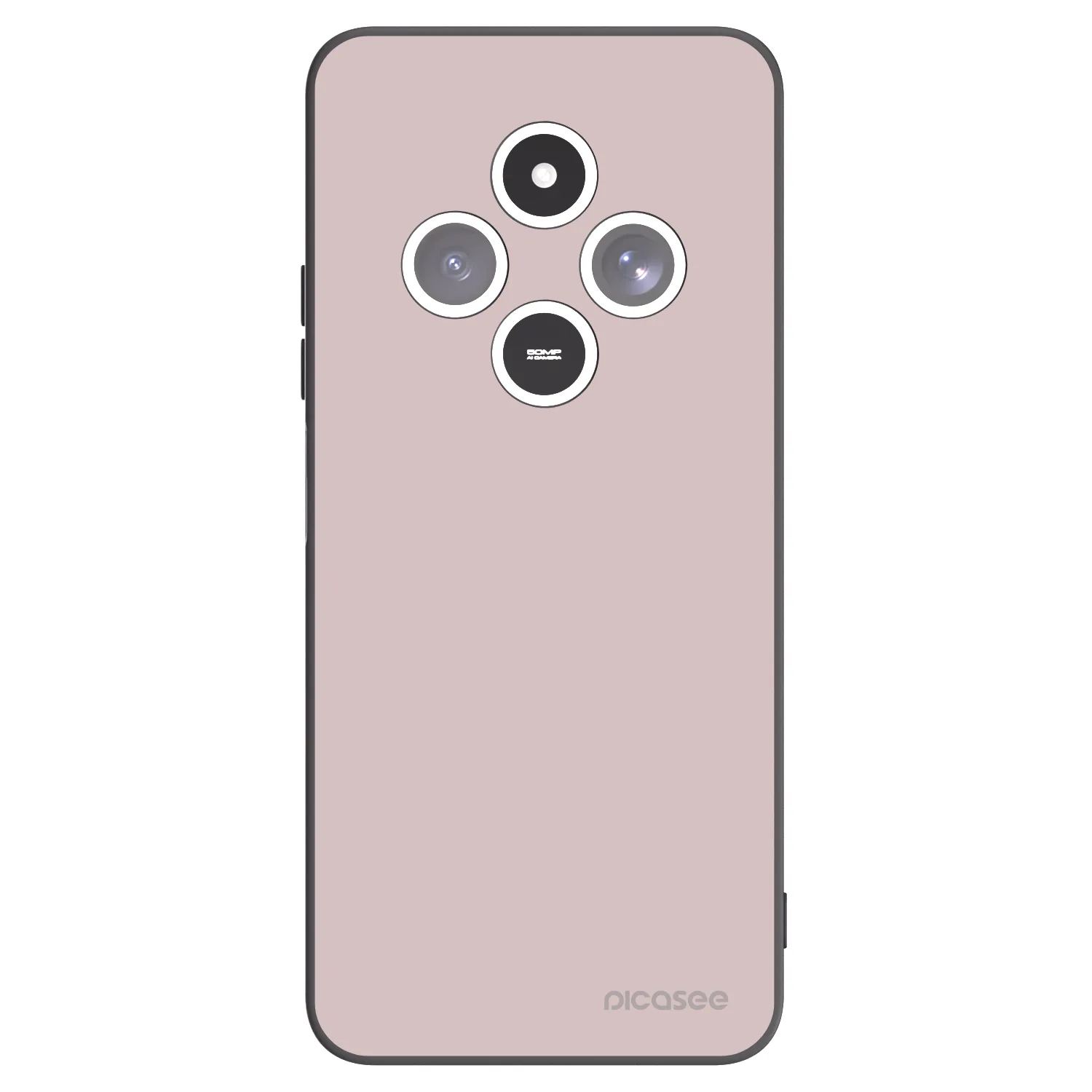 Picasee Xiaomi Redmi 14C Hülle - Schwarzes Silikon - Fantasy Fade