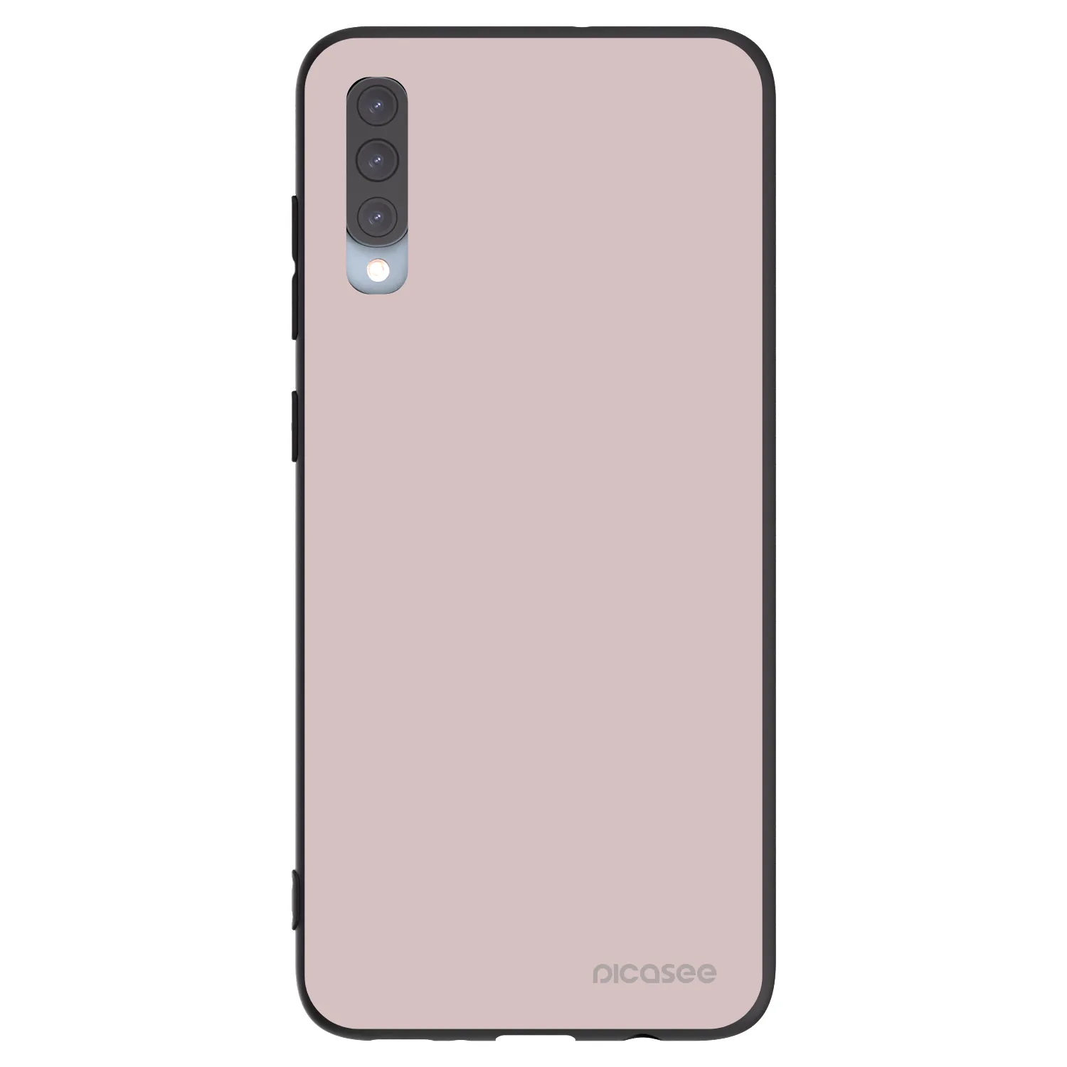 Picasee Samsung Galaxy A70 A705F Hülle - Schwarzes Silikon - Fantasy Fade