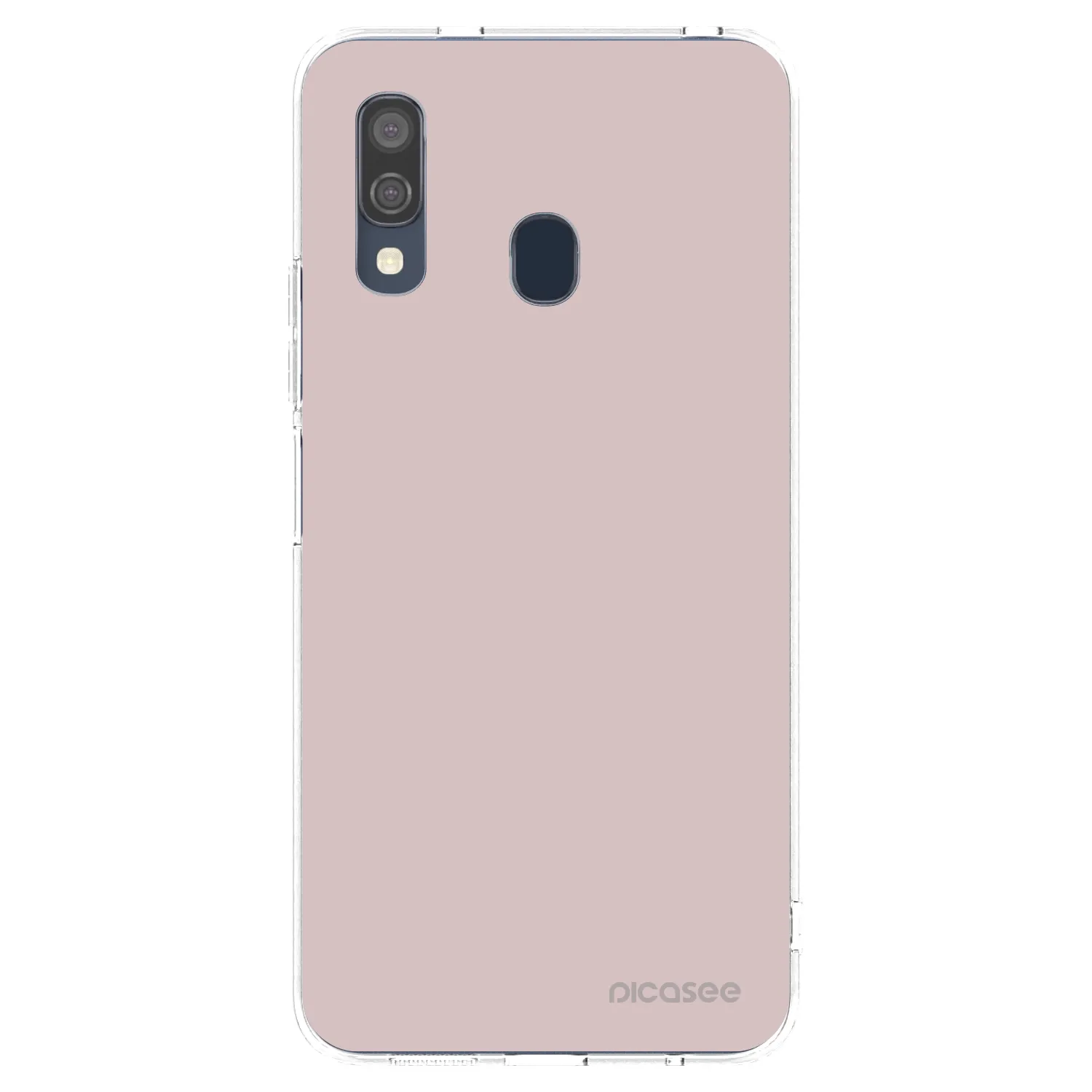 Picasee Samsung Galaxy A40 A405F Hülle - Transparentes Silikon - Fantasy Fade