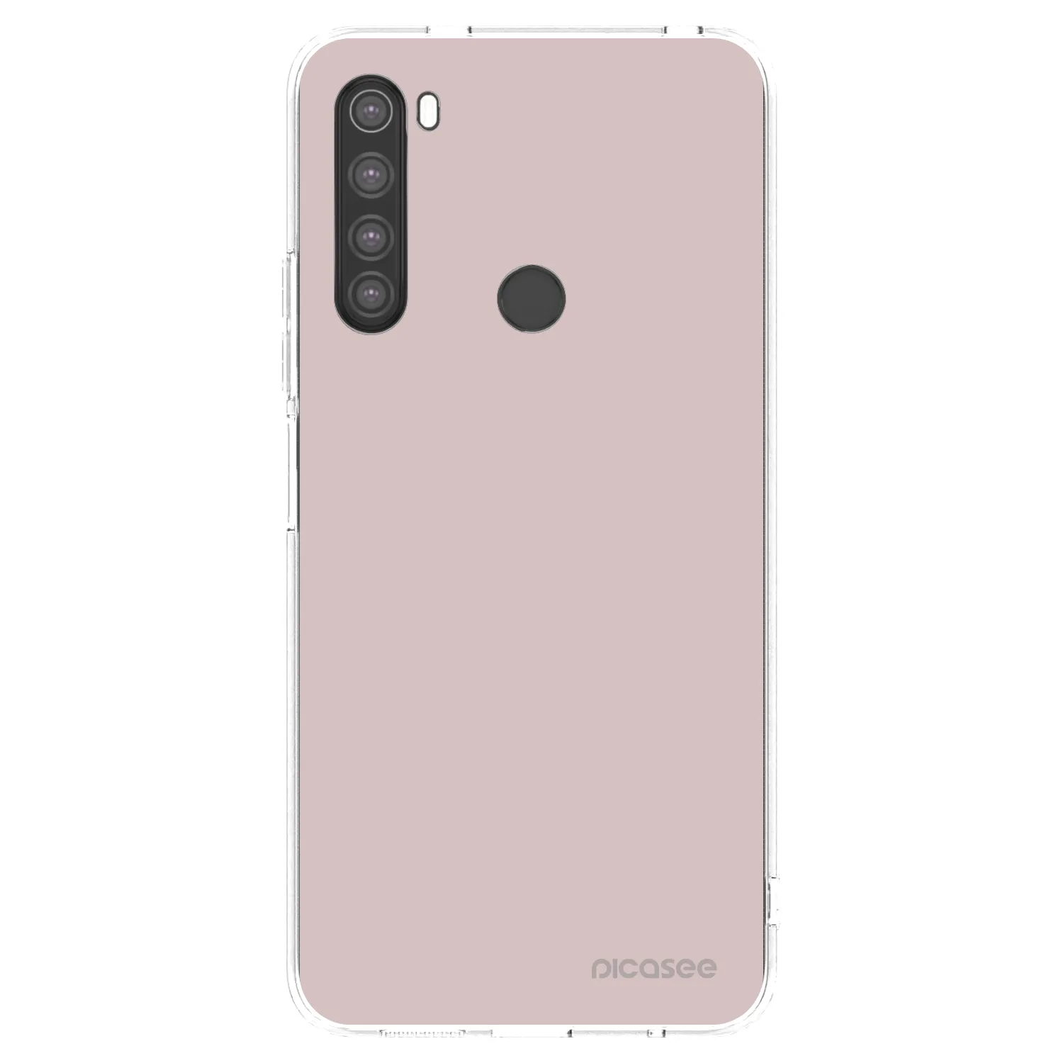 Picasee Xiaomi Redmi Note 8 Hülle - Transparentes Silikon - Fantasy Fade