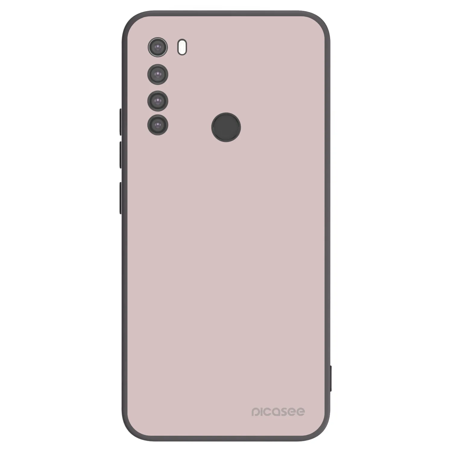Picasee Xiaomi Redmi Note 8 Hülle - Schwarzes Silikon - Fantasy Fade