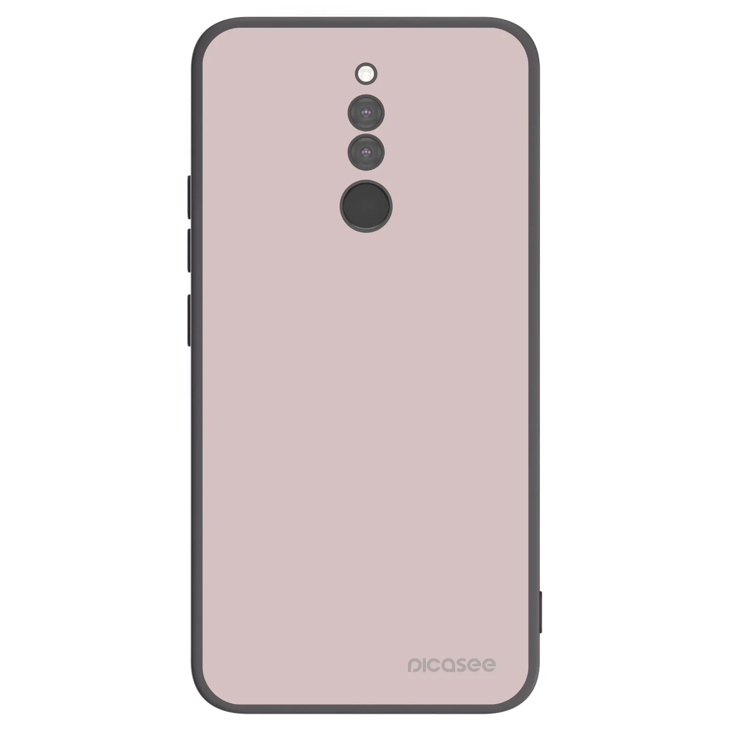 Picasee Xiaomi Redmi 8 Hülle - Schwarzes Silikon - Fantasy Fade