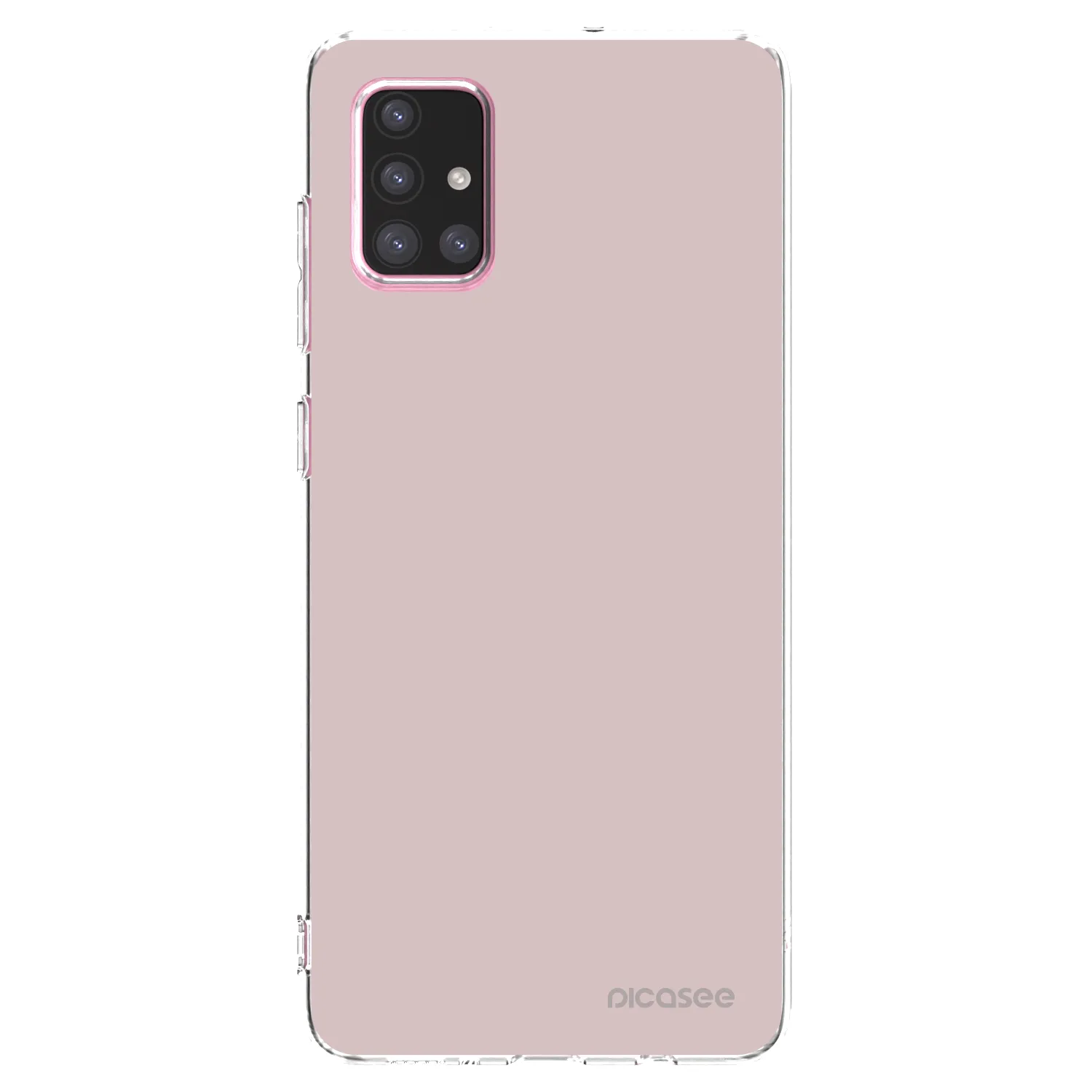 Picasee Samsung Galaxy A71 A715F Hülle - Transparentes Silikon - Fantasy Fade
