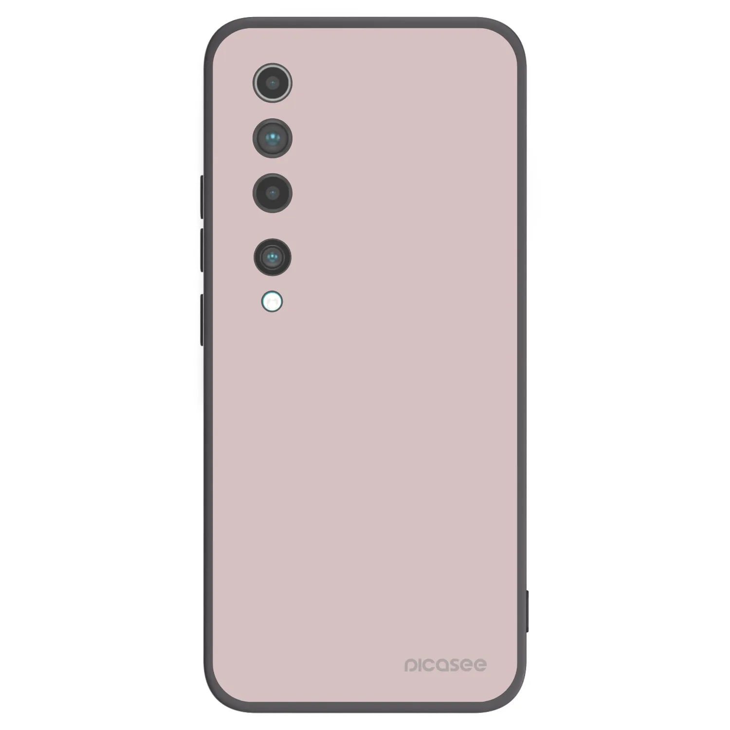 Picasee Xiaomi Mi 10 Hülle - Schwarzes Silikon - Fantasy Fade