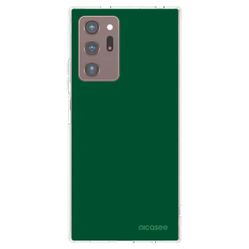 Picasee Samsung Galaxy Note 20 Ultra Hülle - Transparentes Silikon - Green Gleam